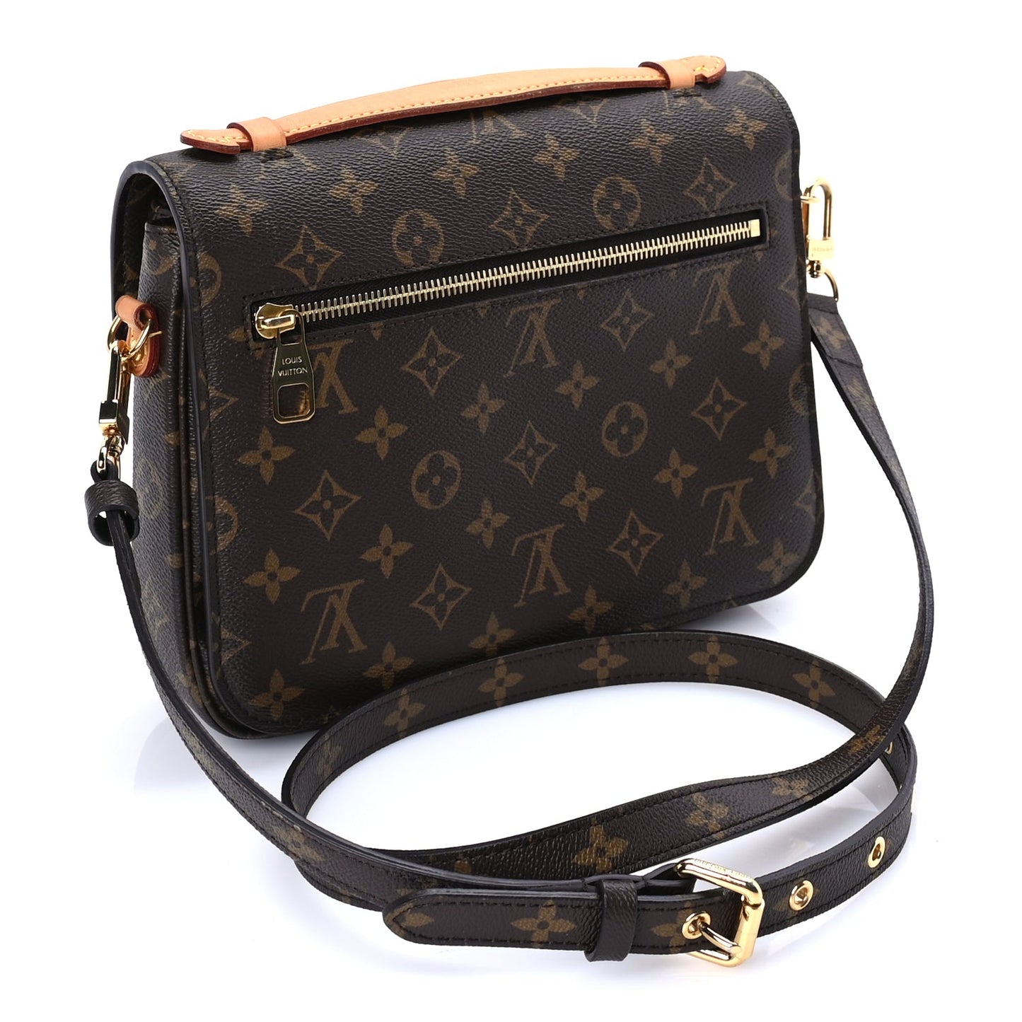 Louis Vuitton Monogram Pochette Metis Brown