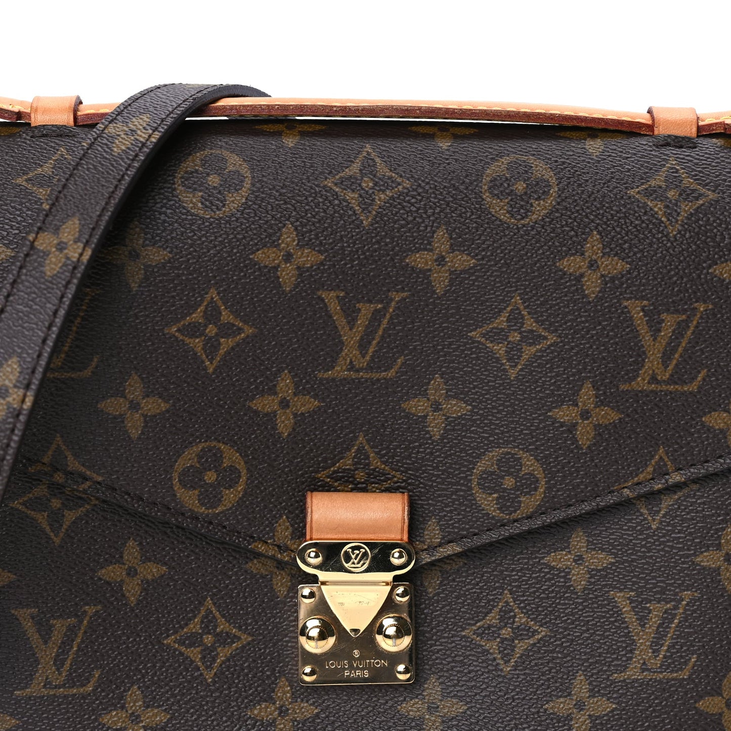 Louis Vuitton Monogram Pochette Metis Brown