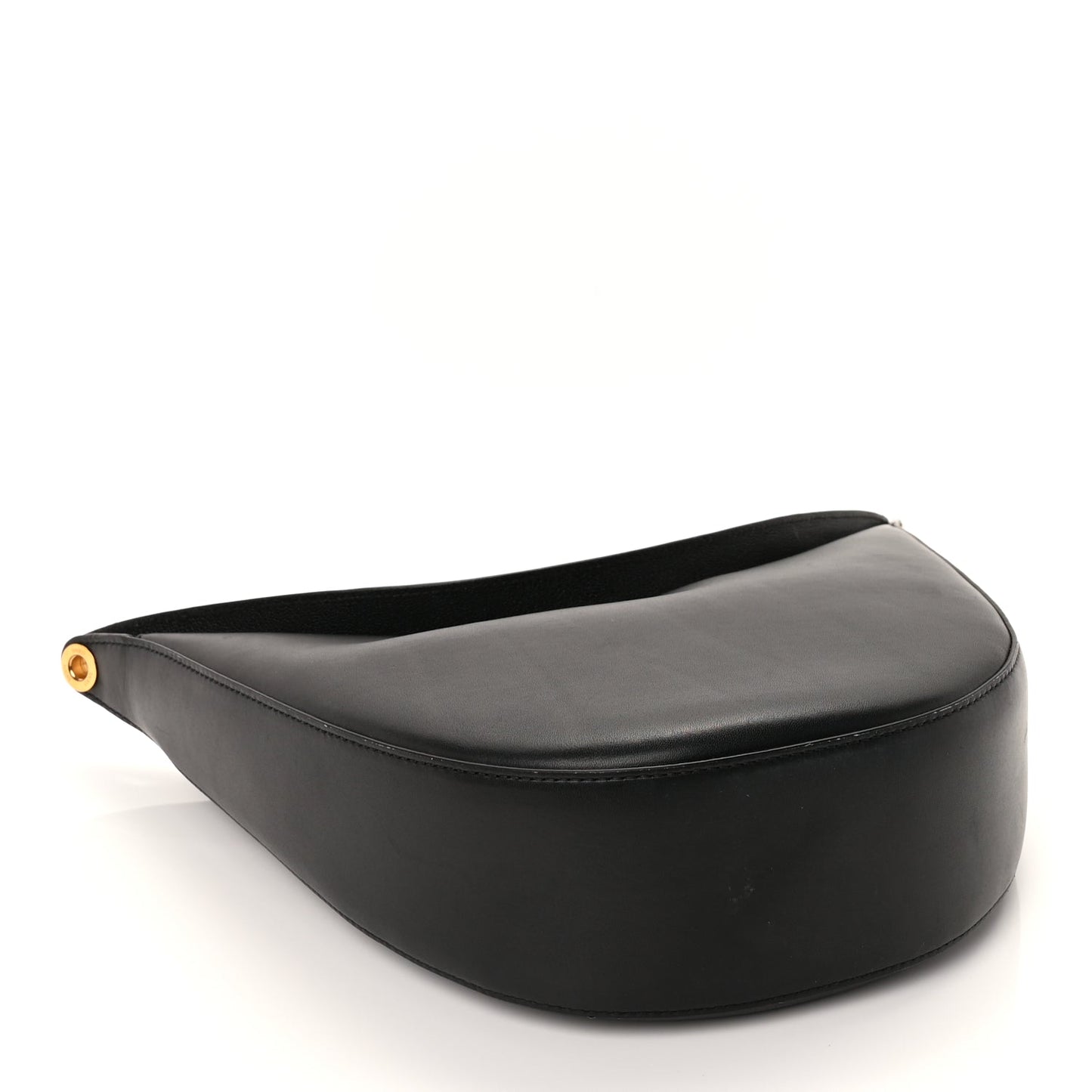 Loewe Satin Calfskin Jacquard Luna Bag  Black