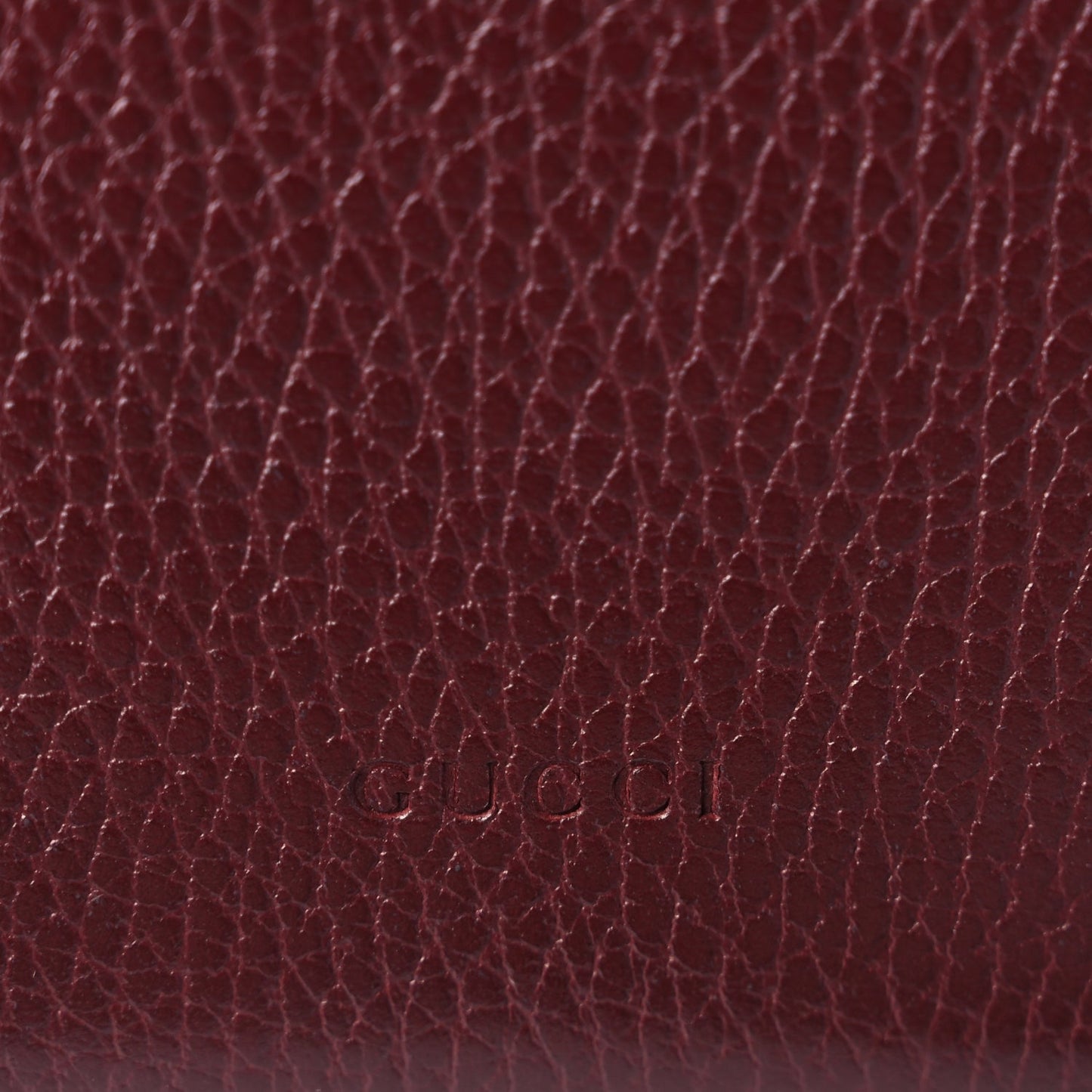 Gucci GUCCI Dollar Calfskin Crystal Mini Dionysus Chain Wallet Vintage Bordeaux Vintage Bordeaux