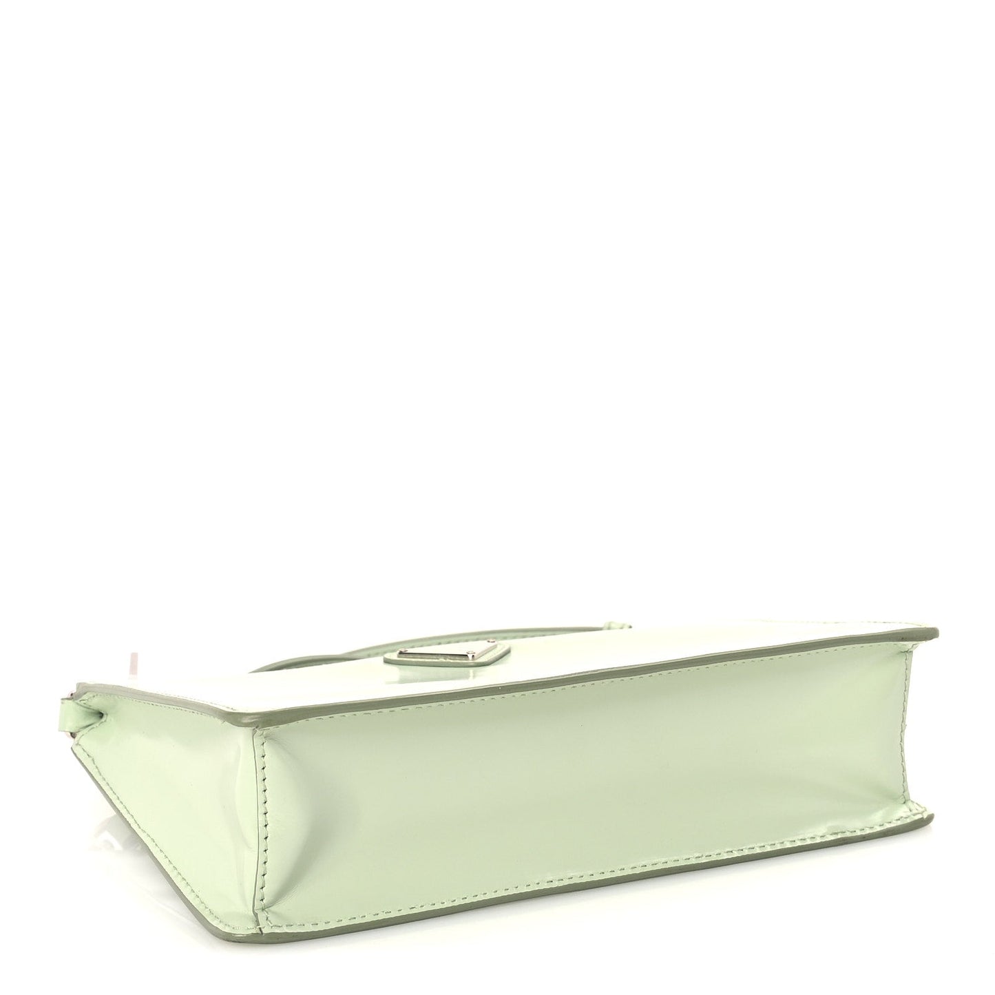 Prada Spazzolato Mini Shoulder Bag  Vert Olive