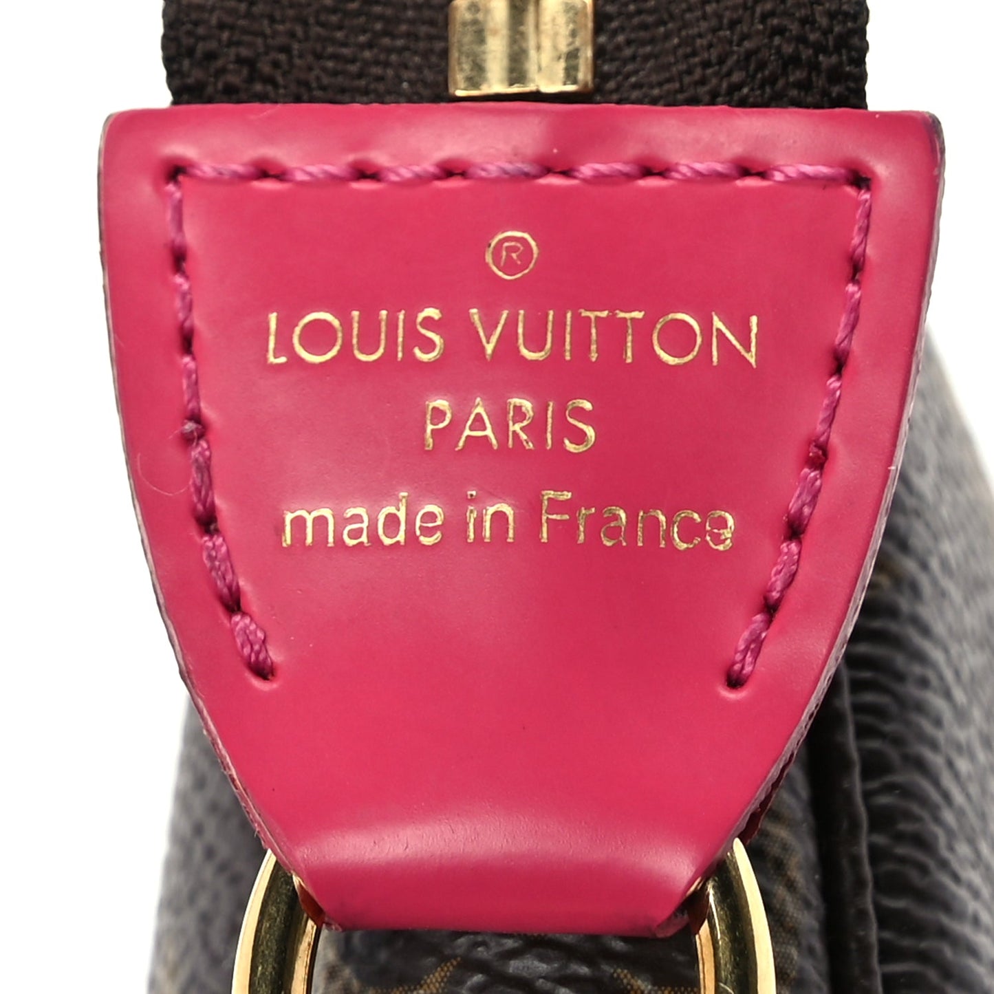 Louis Vuitton Monogram 2020 Christmas Animation Roller Coaster Mini Pochette Accessories Pivoine