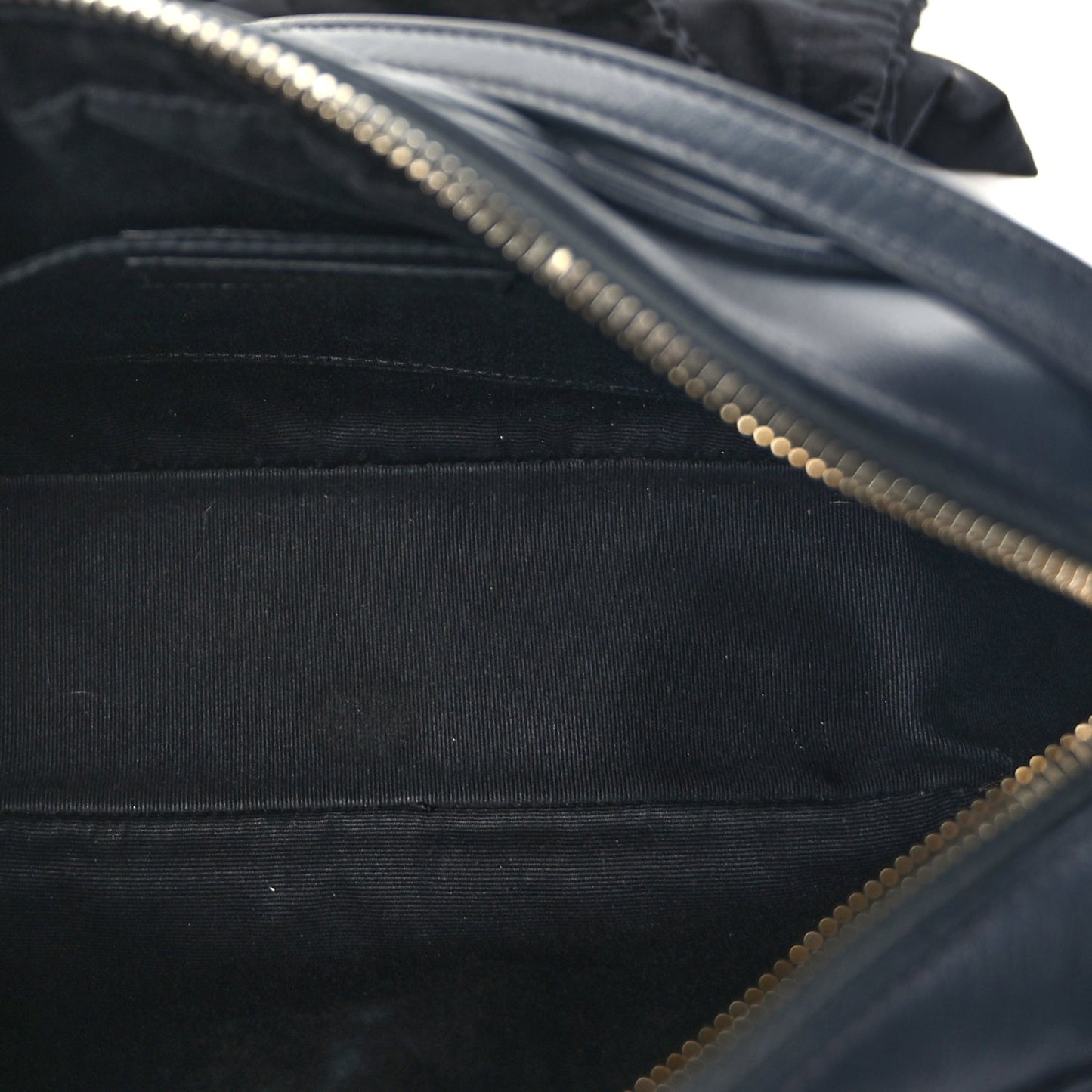 Saint Laurent Calfskin Matelasse Monogram Lou Camera Bag  Navy