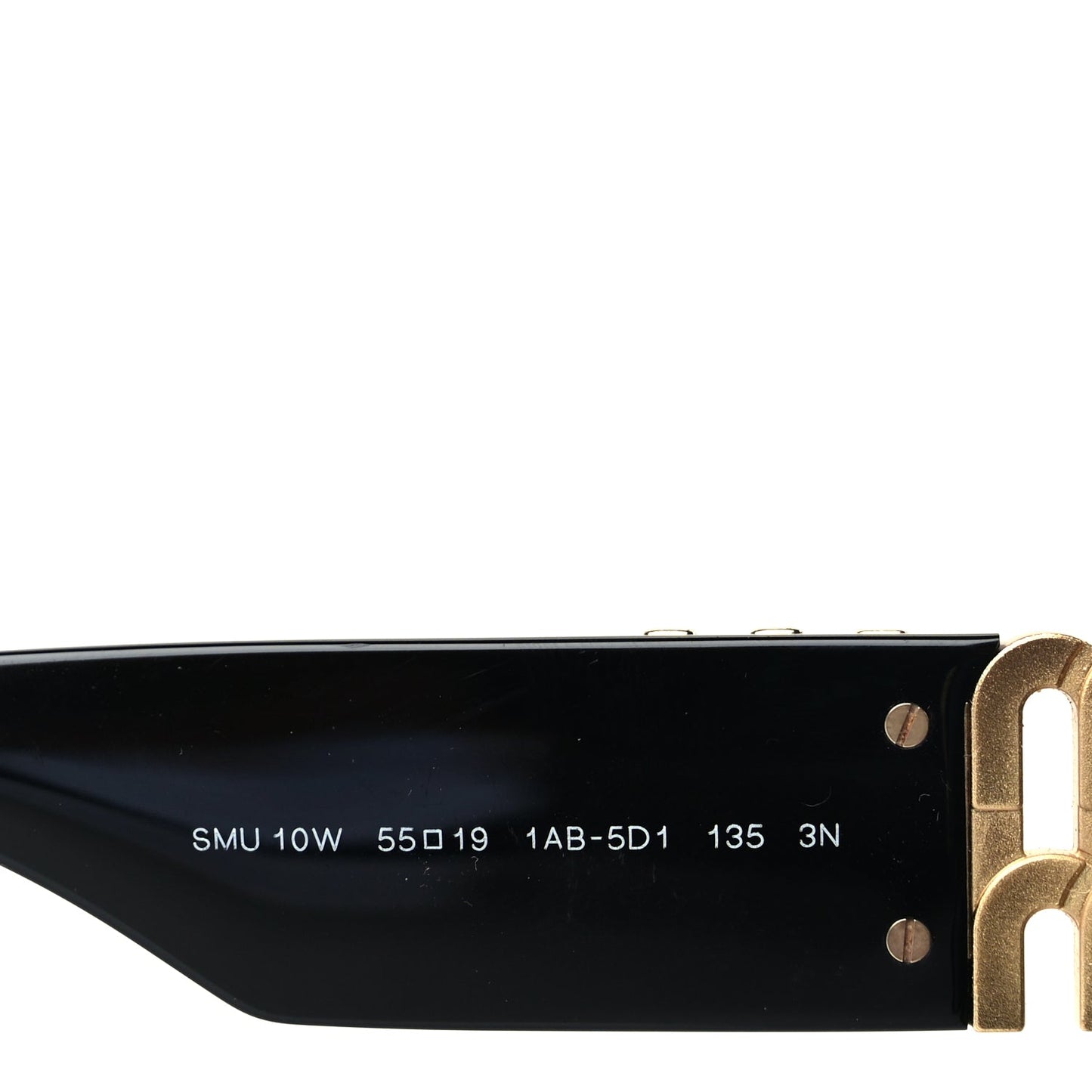 Miu Miu Acetate Rectangle Sunglasses SMU 10W Black