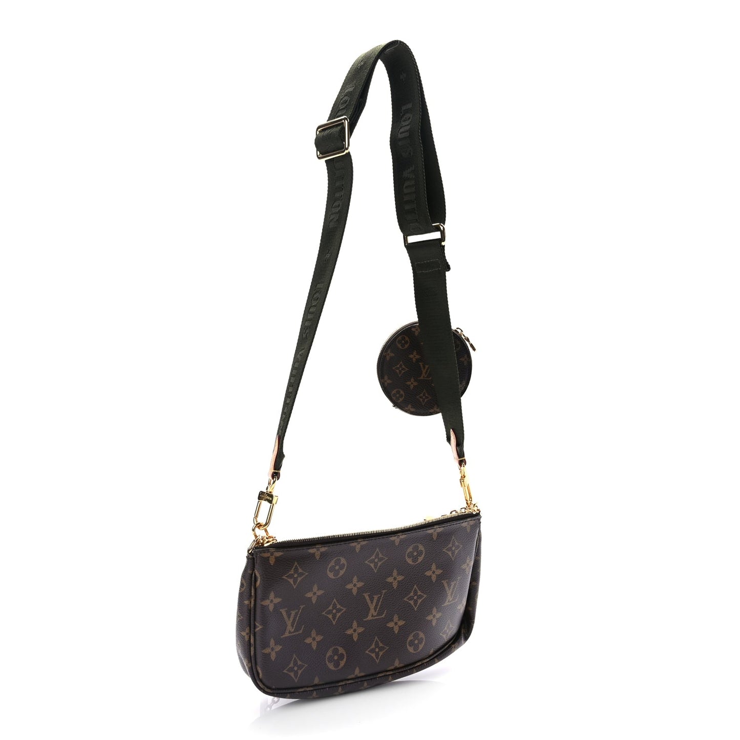 Louis Vuitton Monogram Multi Pochette Accessories Kaki