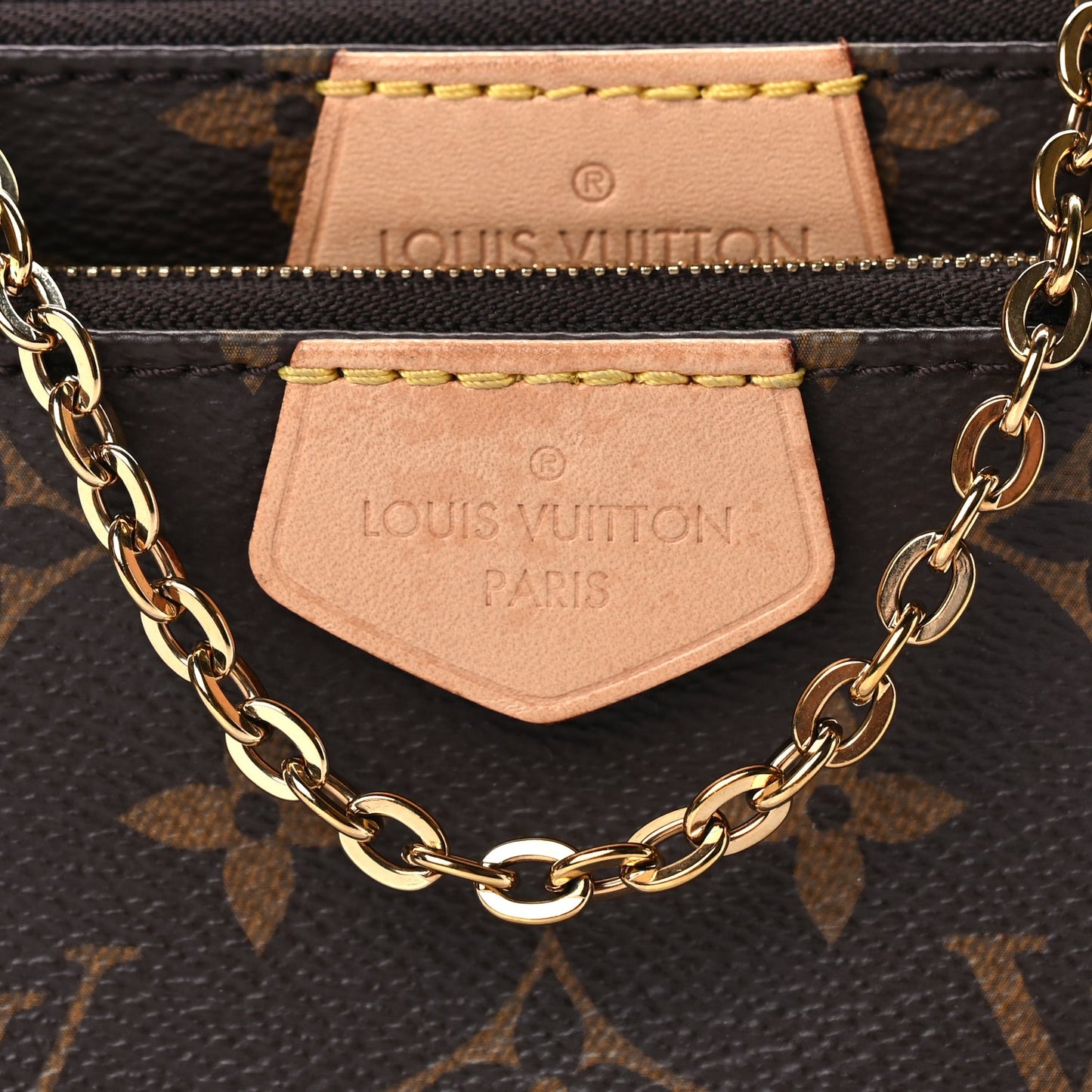 Louis Vuitton Monogram Multi Pochette Accessories Kaki
