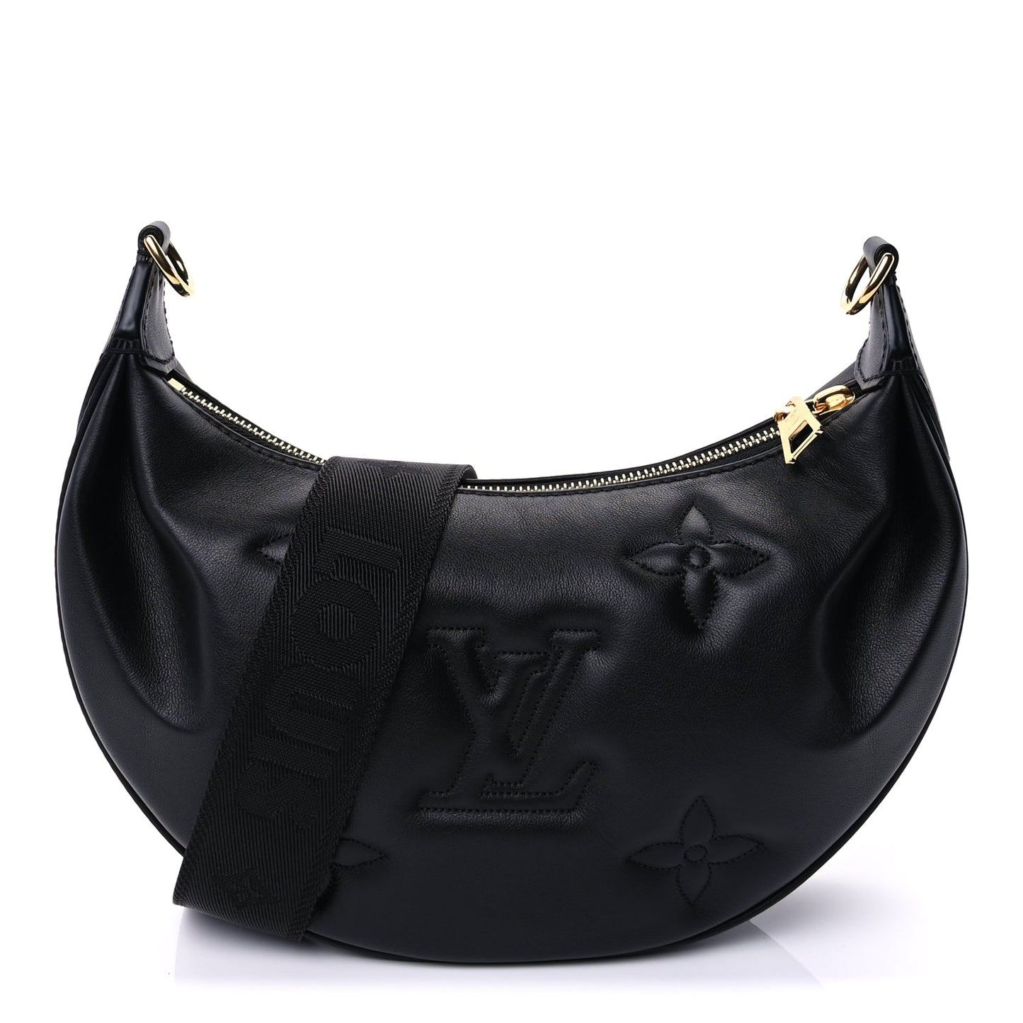 Louis Vuitton Calfskin Bubblegram Over The Moon Black
