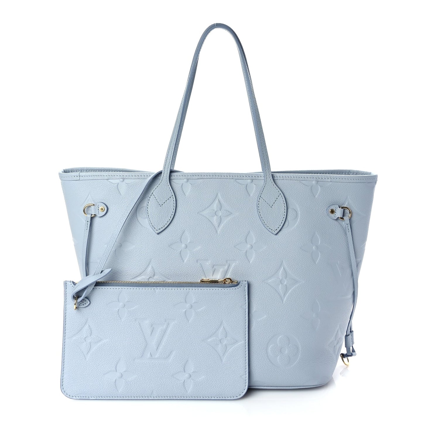 Louis Vuitton Empreinte Monogram Giant Neverfull MM Blue Hour