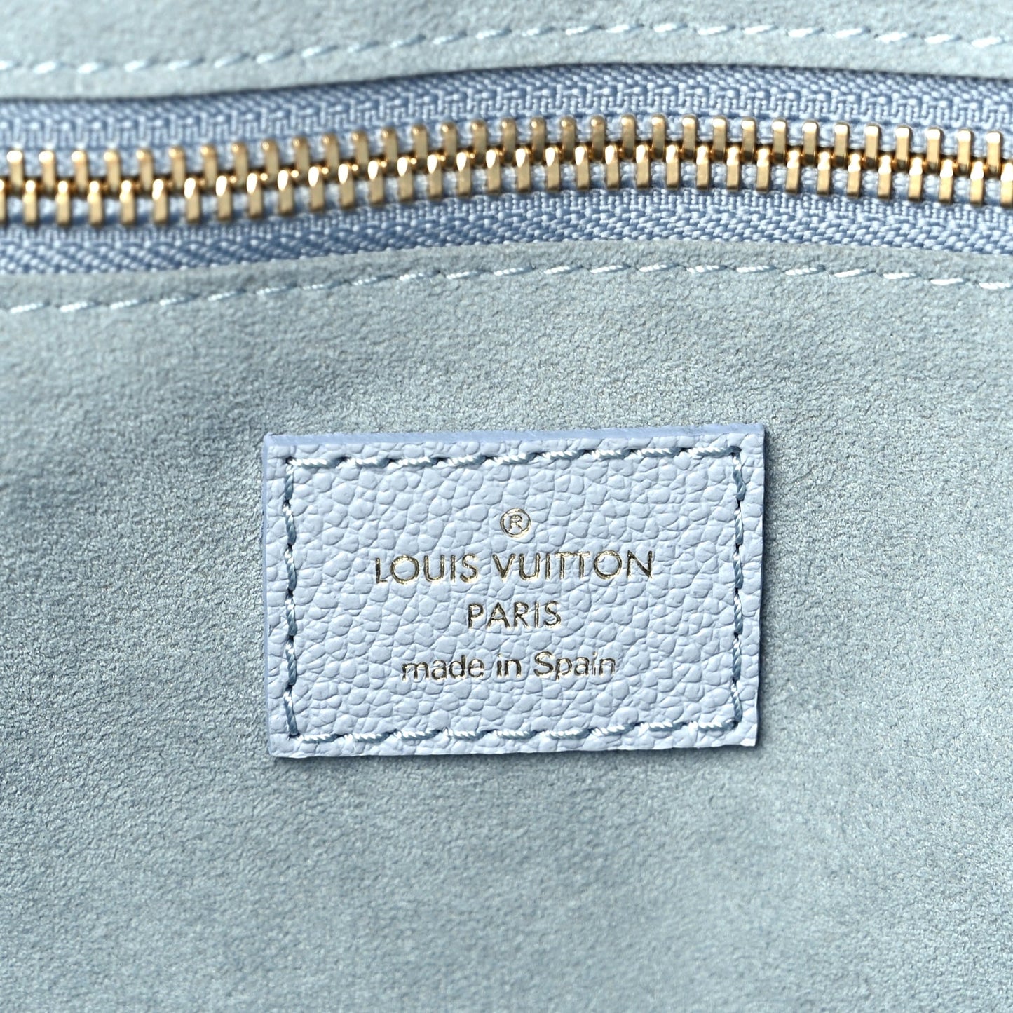 Louis Vuitton Empreinte Monogram Giant Neverfull MM Blue Hour