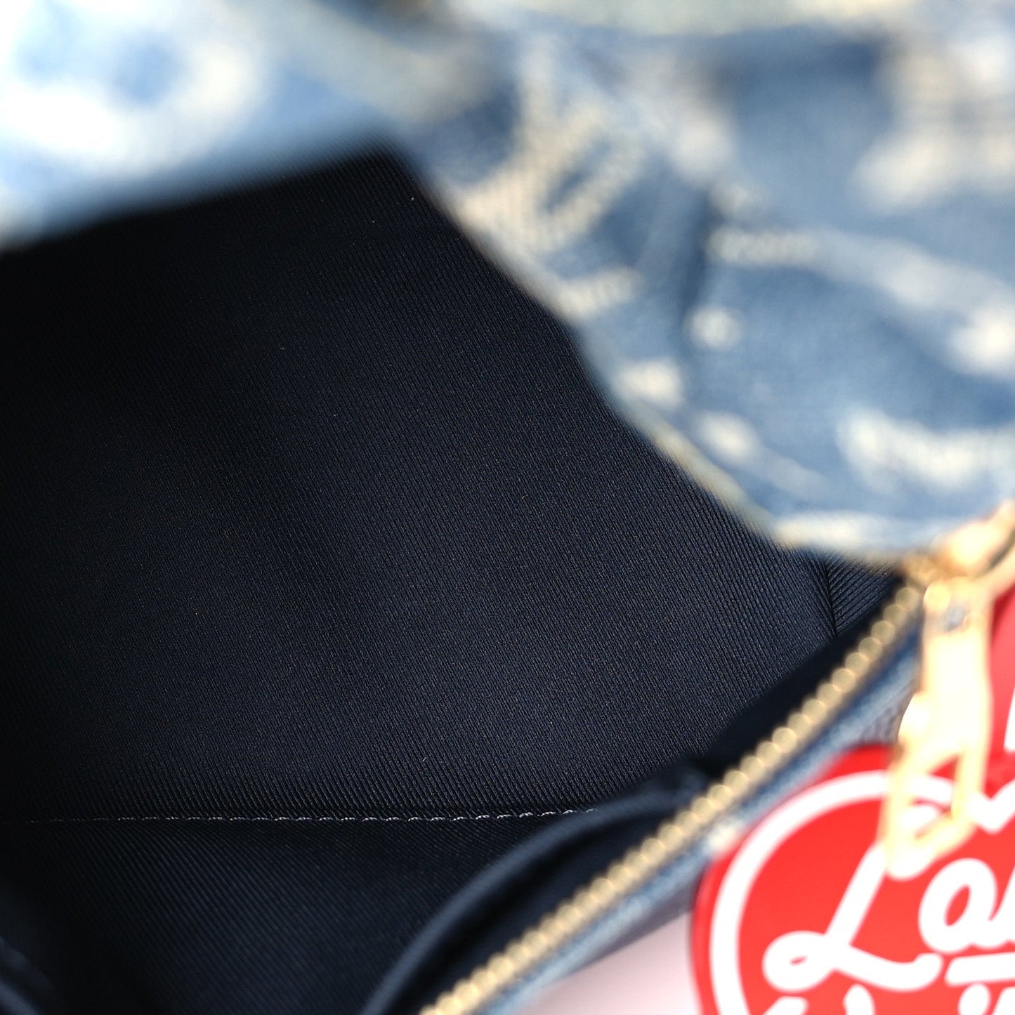 Louis Vuitton X NIGO Taurillon Monogram Denim Japanese Cruiser Blue