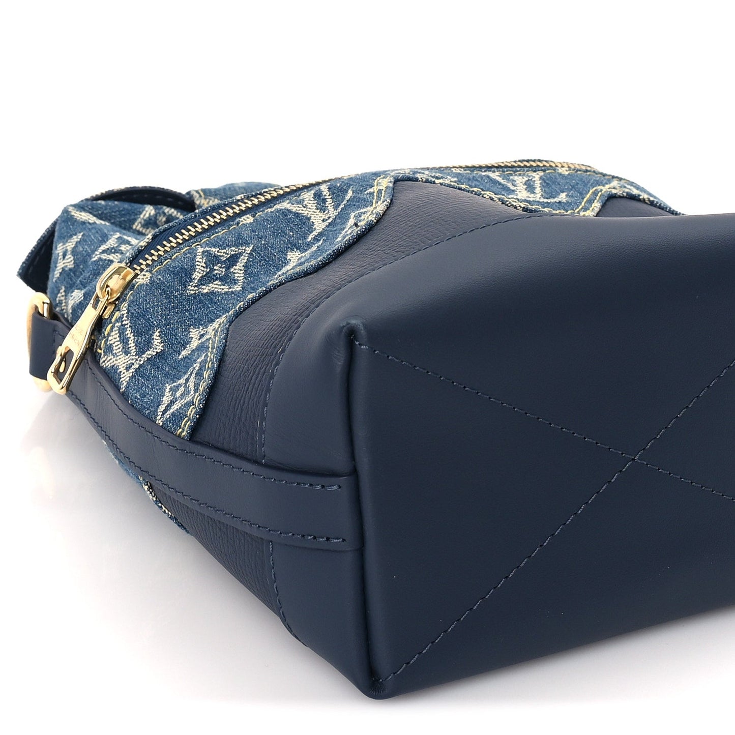 Louis Vuitton X NIGO Taurillon Monogram Denim Japanese Cruiser Blue