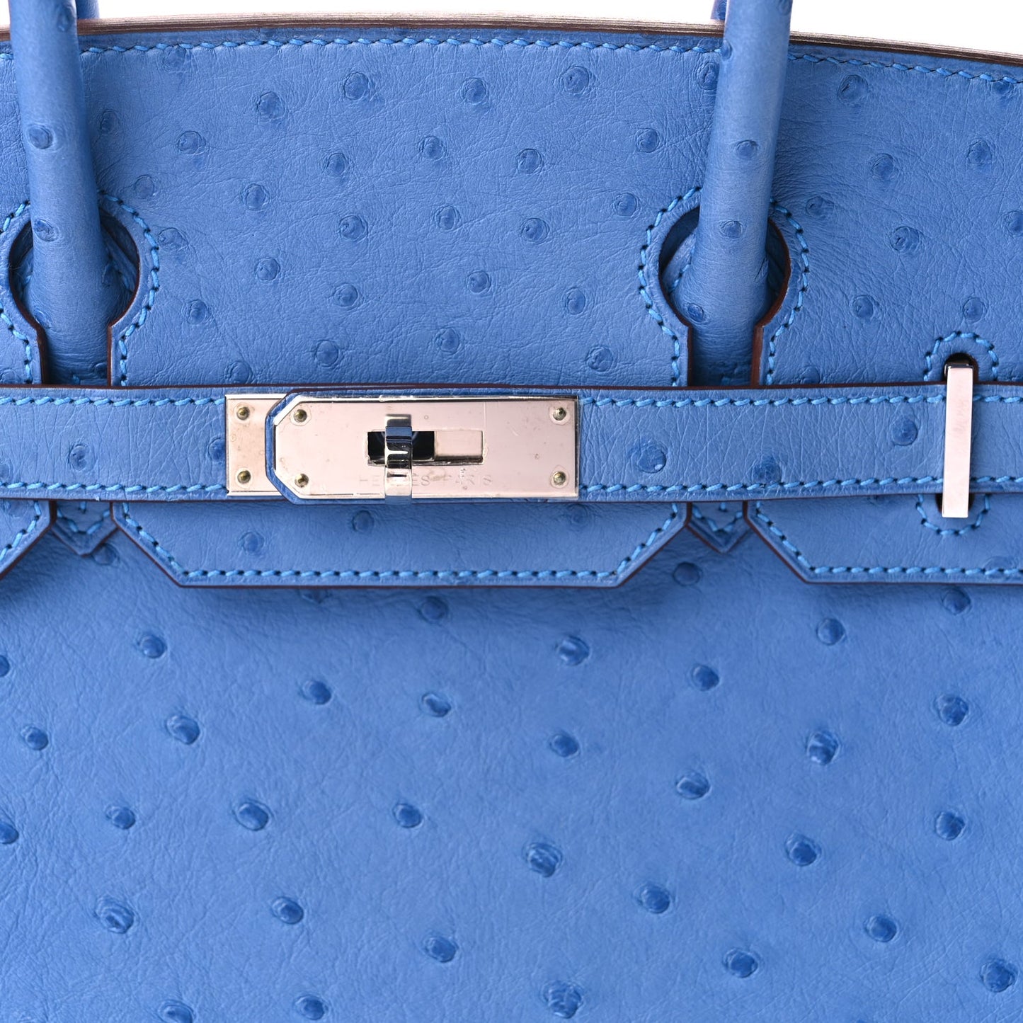 Hermes Ostrich Birkin 30 Mykonos