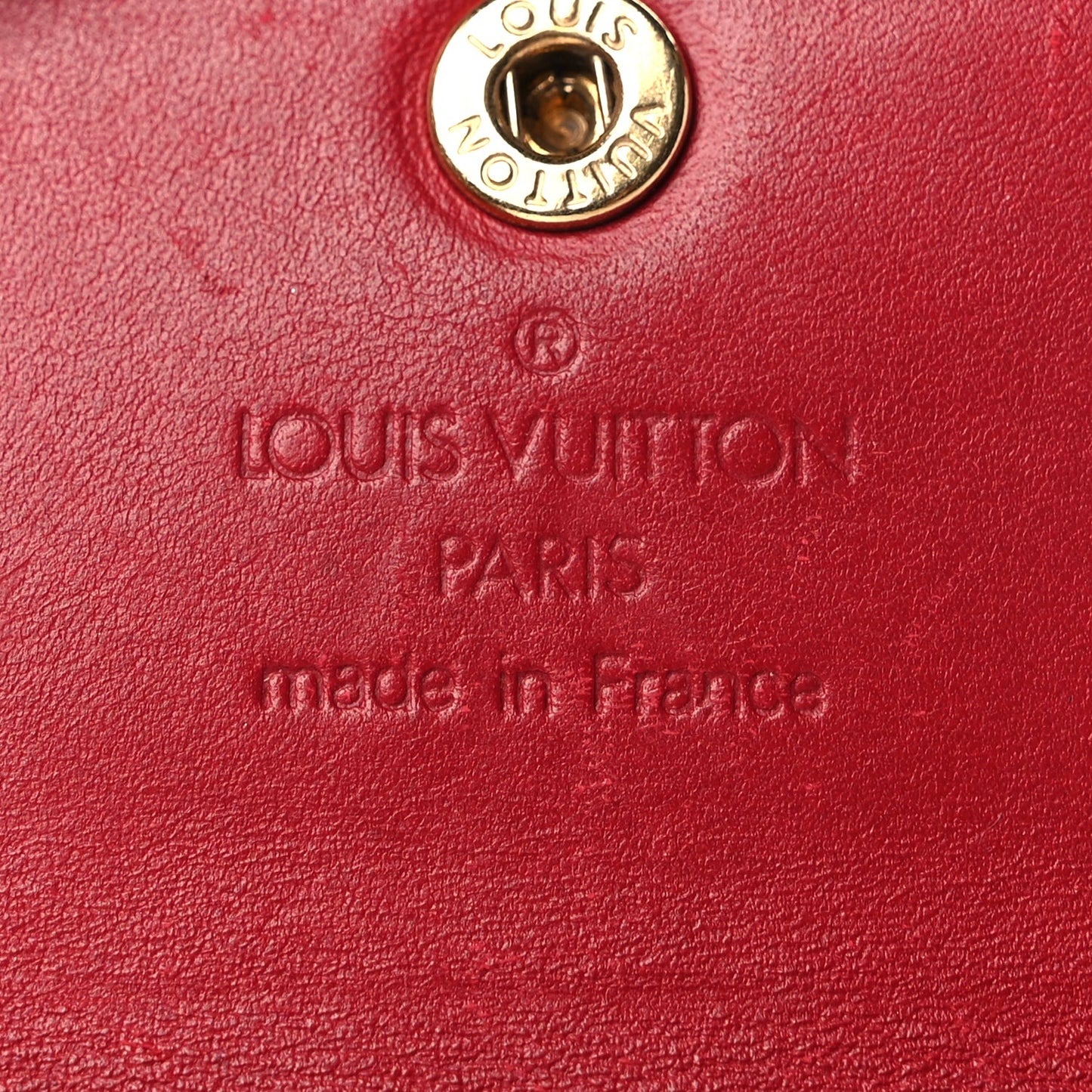 Louis Vuitton Vernis Ludlow Wallet Pomme D'Amour