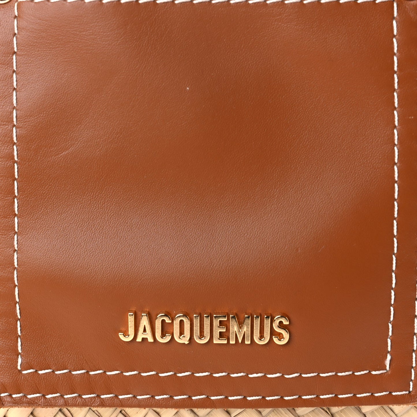 Jacquemus Jacquemus Raffia Le Petit Panier Soli  Light Brown