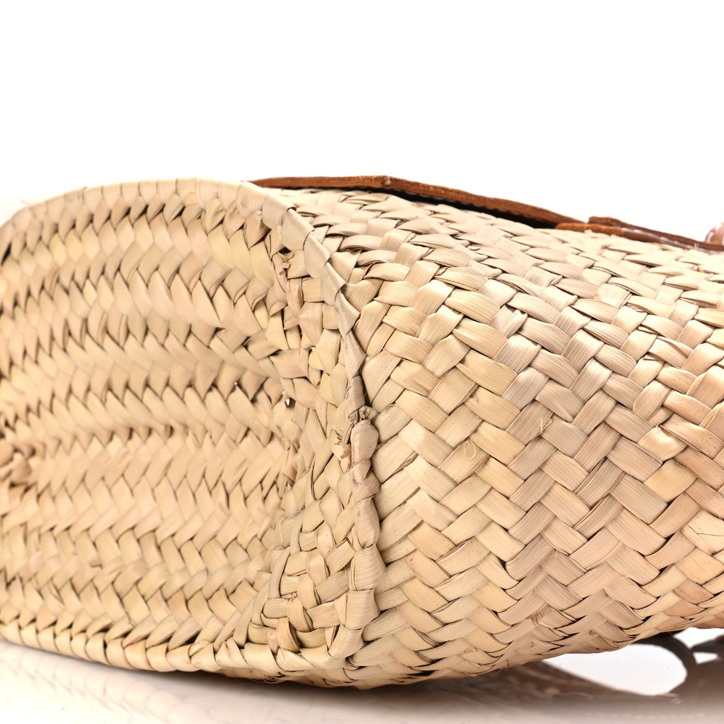Jacquemus Jacquemus Raffia Le Petit Panier Soli  Light Brown