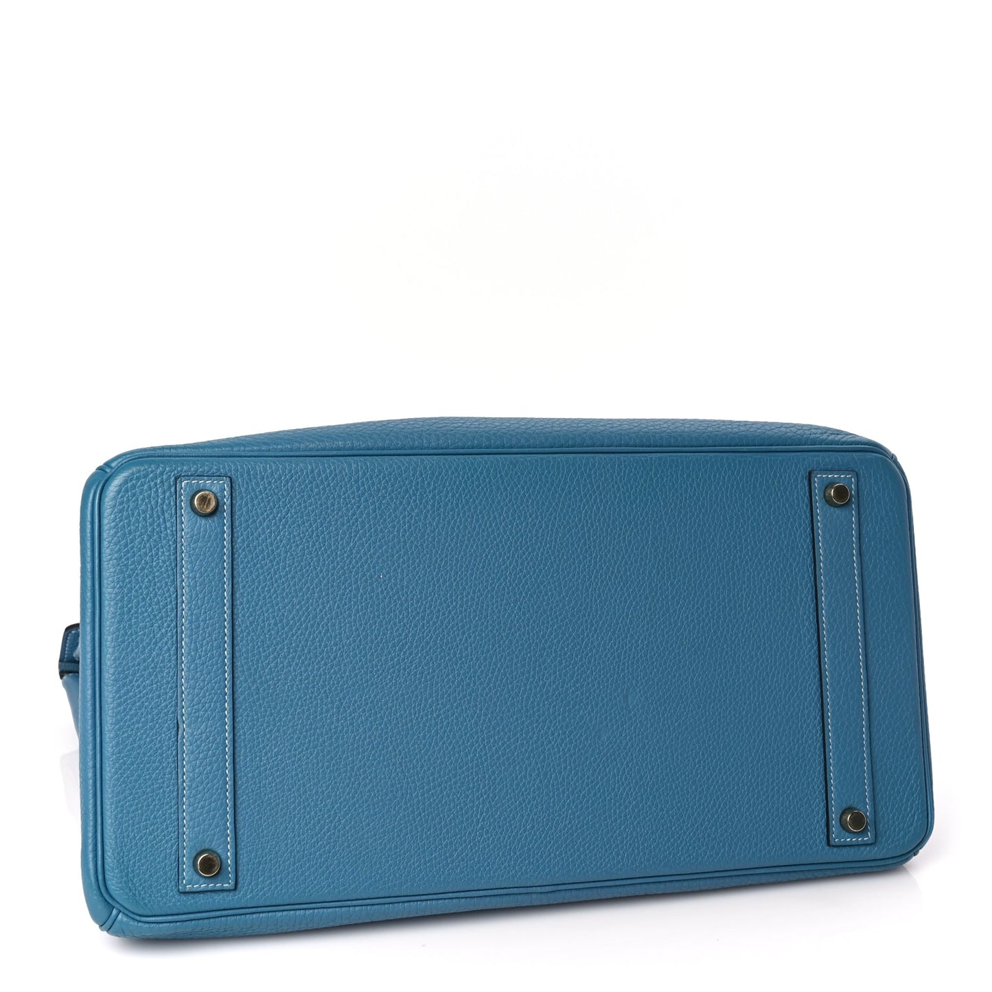 Hermes Togo Birkin 40 Blue Jean