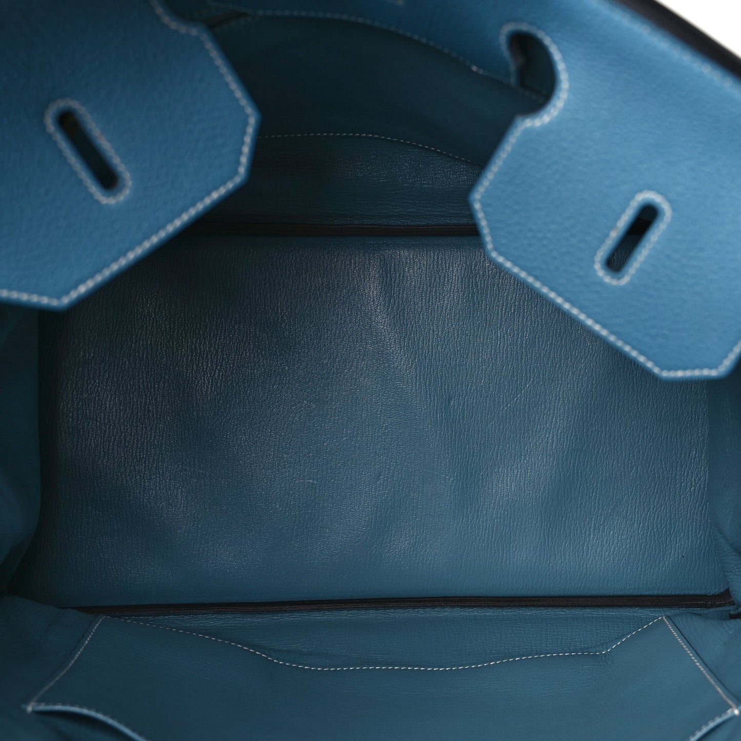 Hermes Togo Birkin 40 Blue Jean