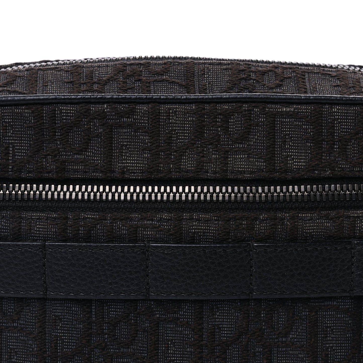 Christian Dior HOMME Oblique Safari Messenger Black