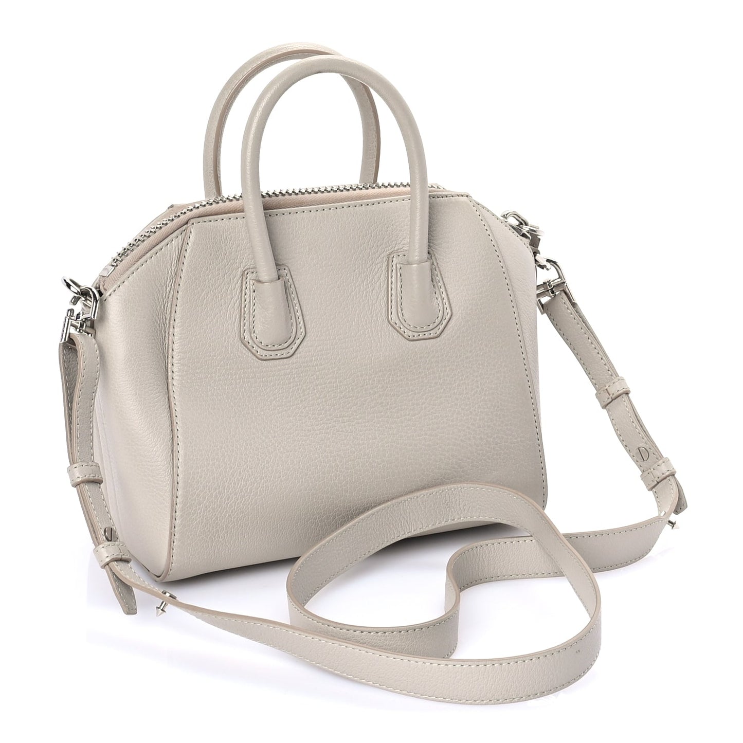 Givenchy Sugar Goatskin Mini Antigona Natural
