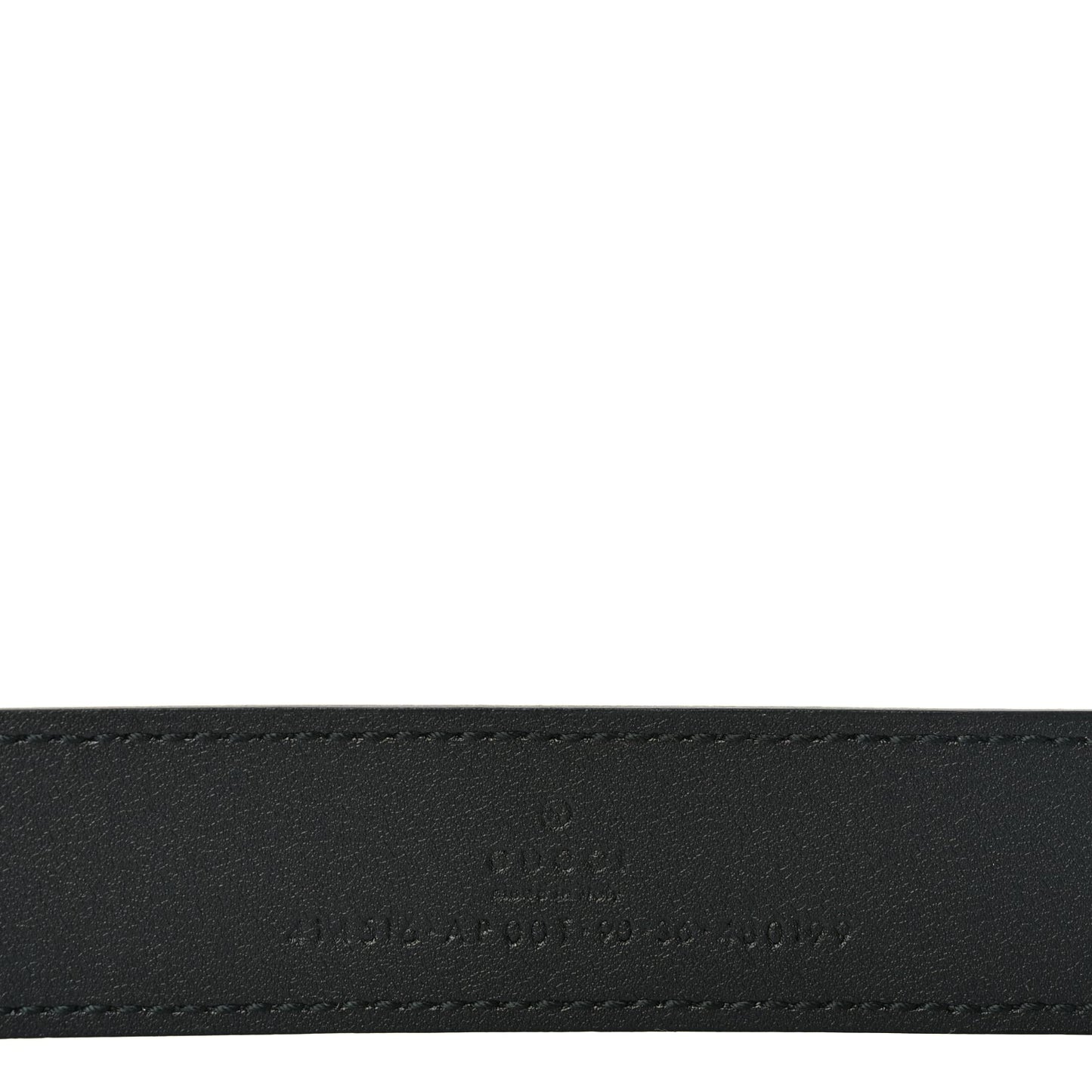 Gucci Calfskin Double G 30mm Belt 90 36 Black