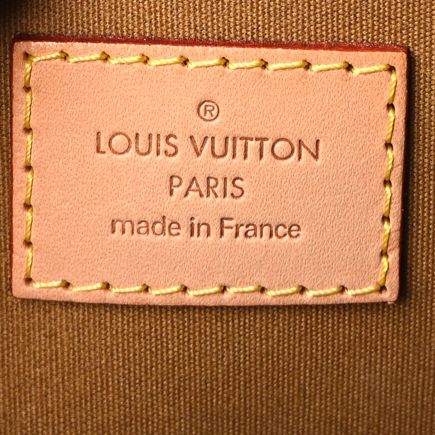 Louis Vuitton Vernis Alma BB  Vert Olive