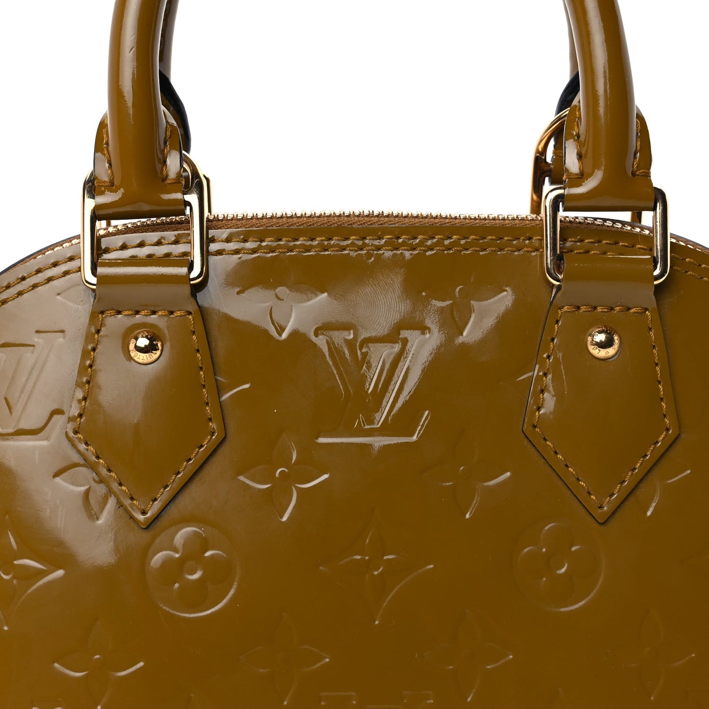 Louis Vuitton Vernis Alma BB  Vert Olive