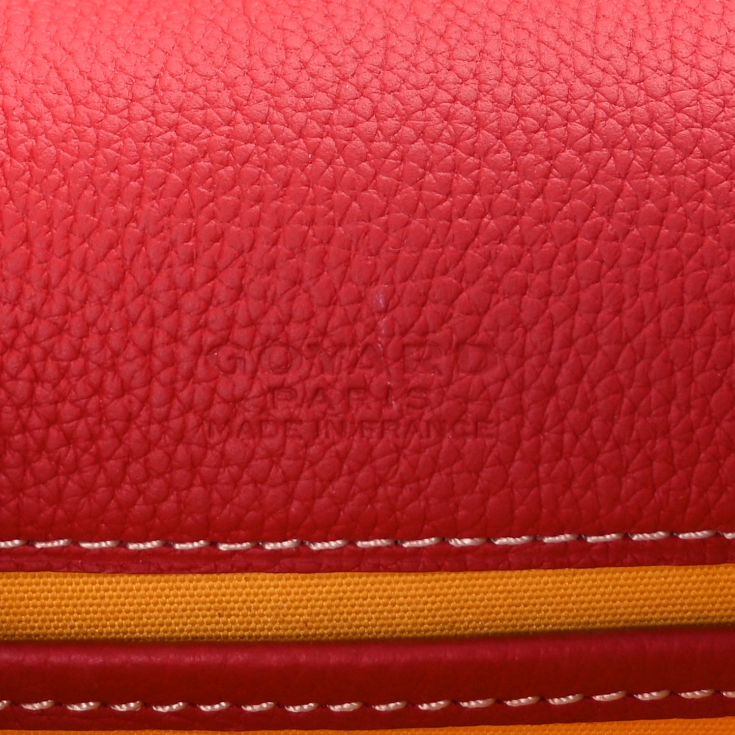 Goyard Goyardine Belvedere II PM Messenger Bag Red