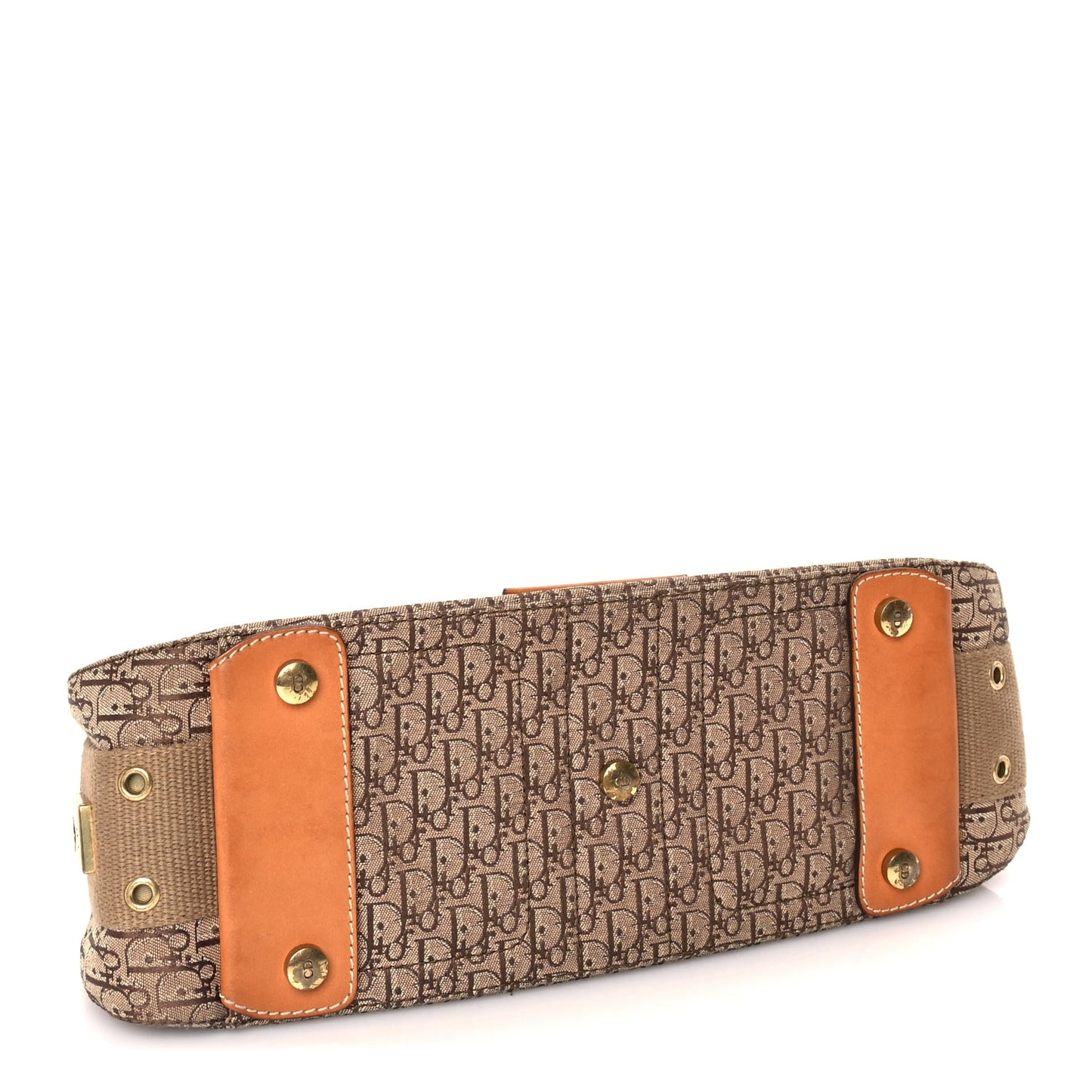 Christian Dior Calfskin Monogram Street Chic Columbus  Beige