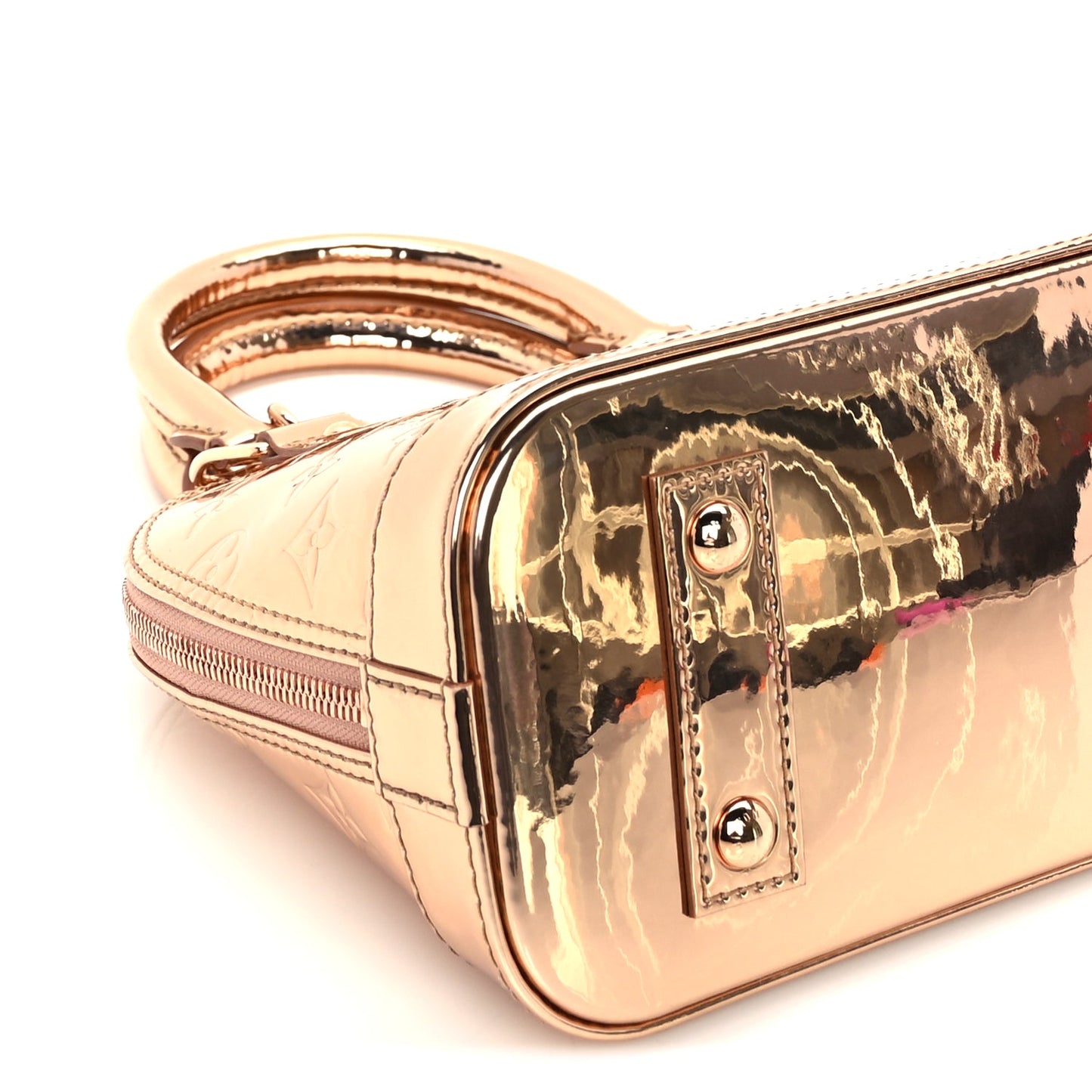 Louis Vuitton Monogram Miroir Alma BB Copper
