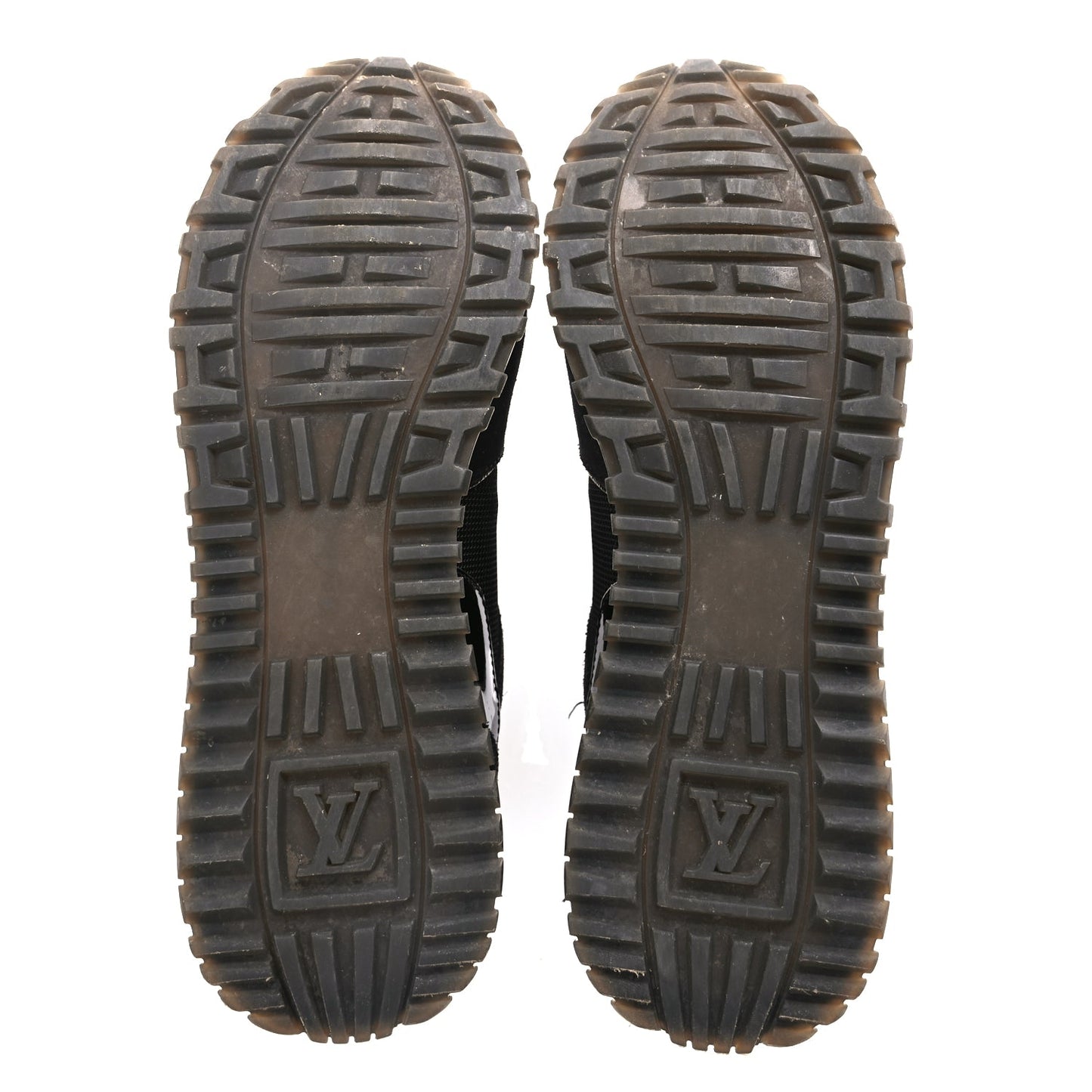 Louis Vuitton Suede Monogram Run Away Sneakers 36.5