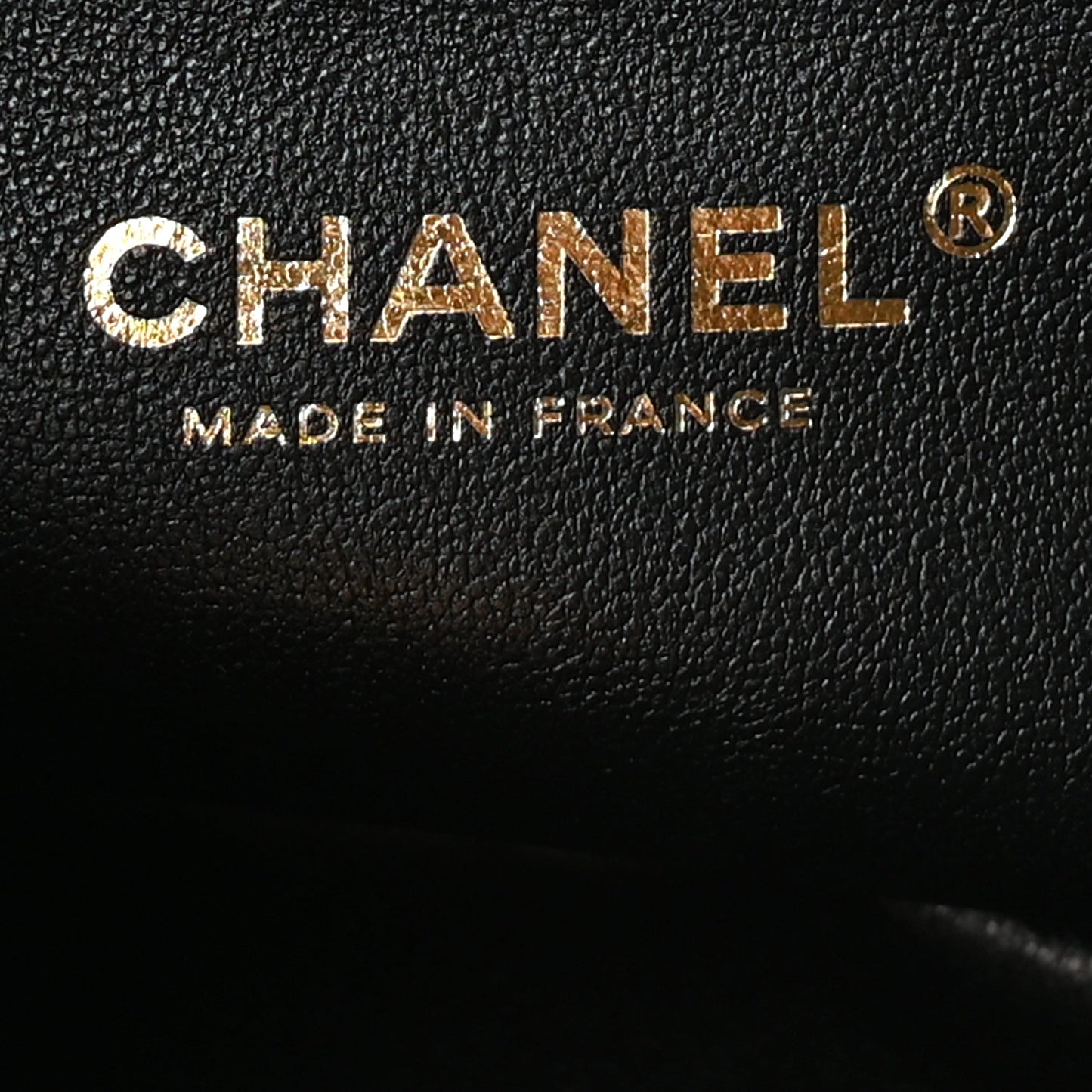 Chanel Lambskin Quilted Mini Top Handle Rectangular Flap Black