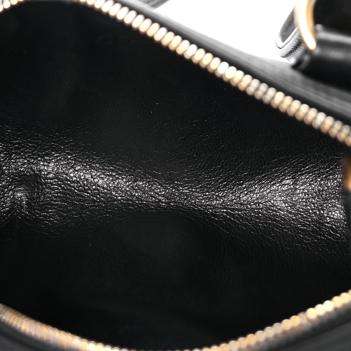 Chanel Lambskin Studded CC Barrel Bag Black