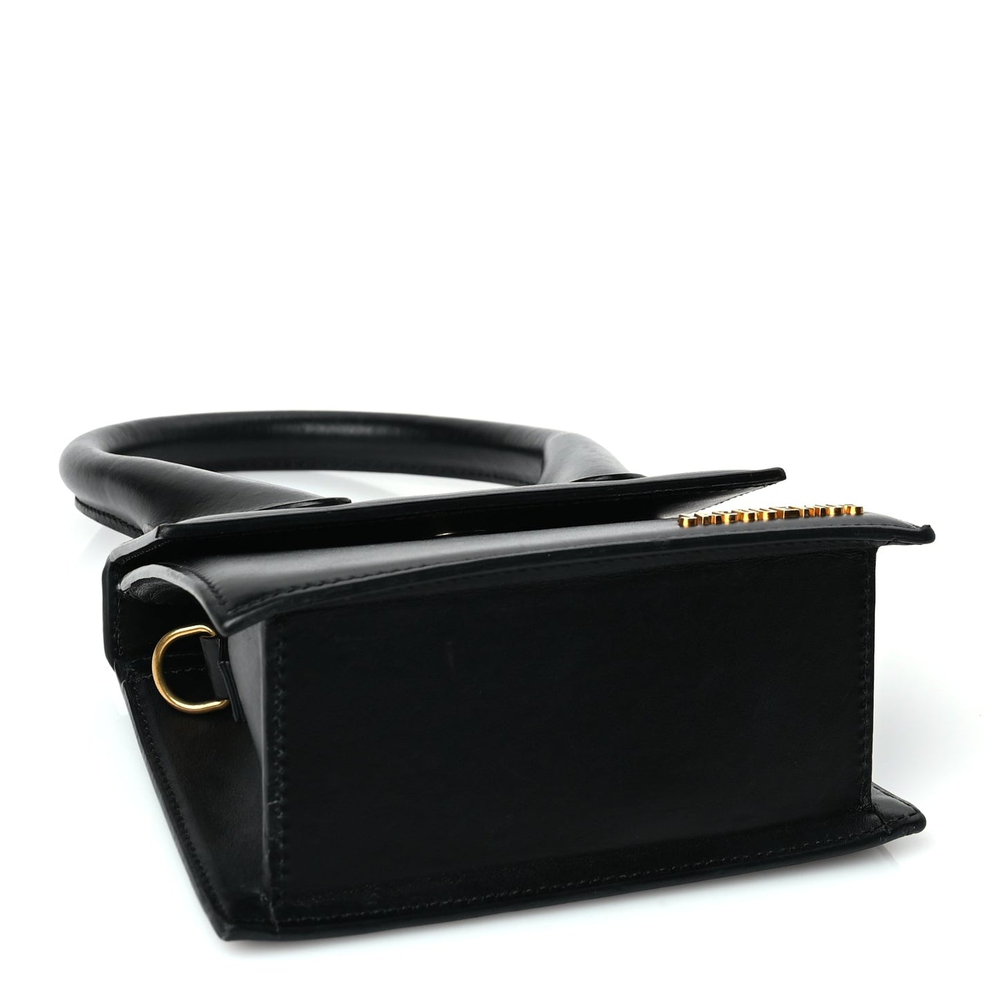 Jacquemus Smooth Calfskin Le Chiquito Moyen Black