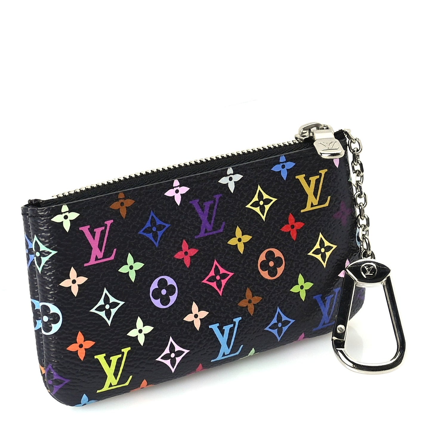Louis Vuitton LV X TM Monogram Multicolor Key Pouch  Black
