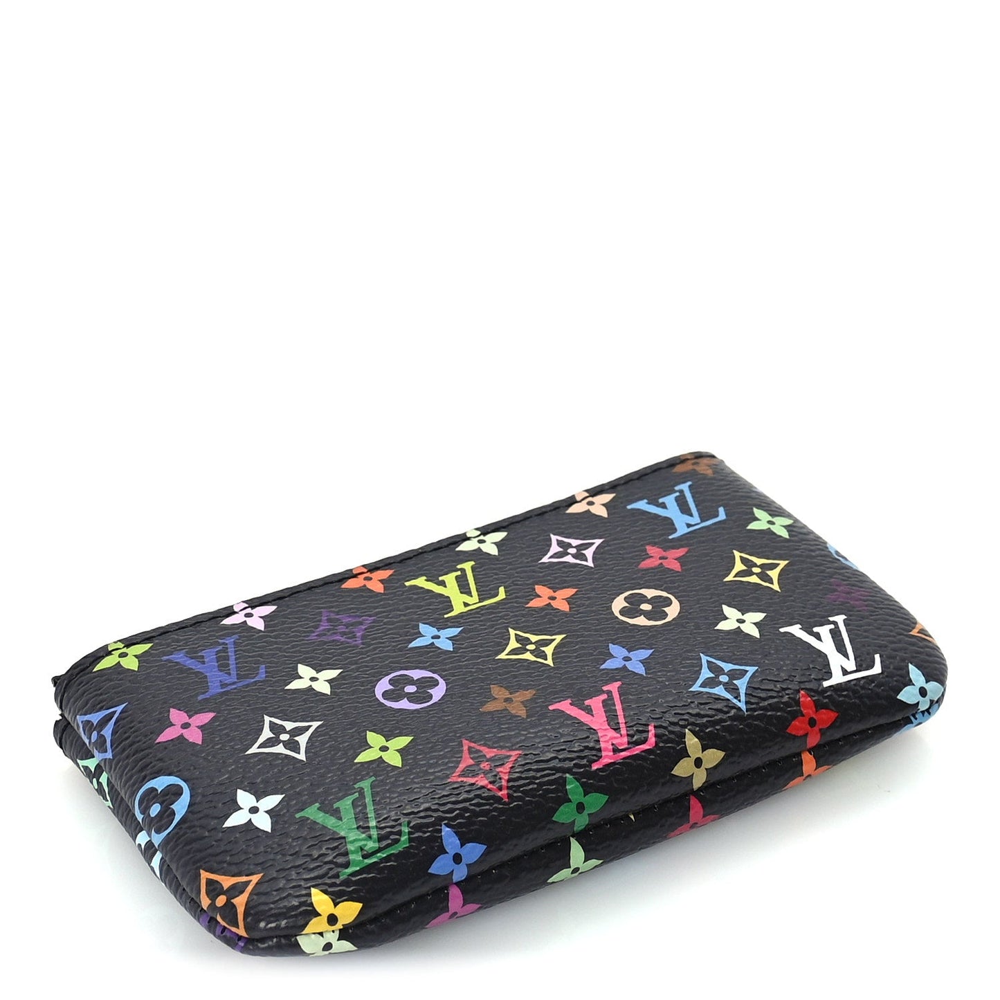Louis Vuitton LV X TM Monogram Multicolor Key Pouch  Black