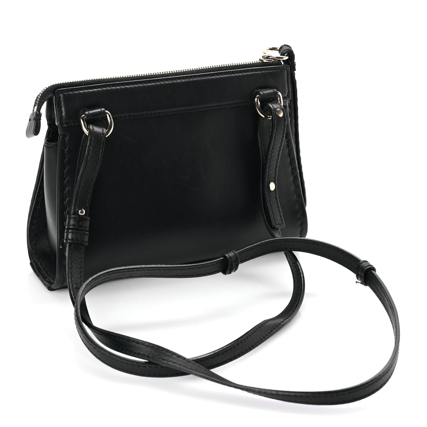 Chloe Calfskin Mini Edith Crossbody Black