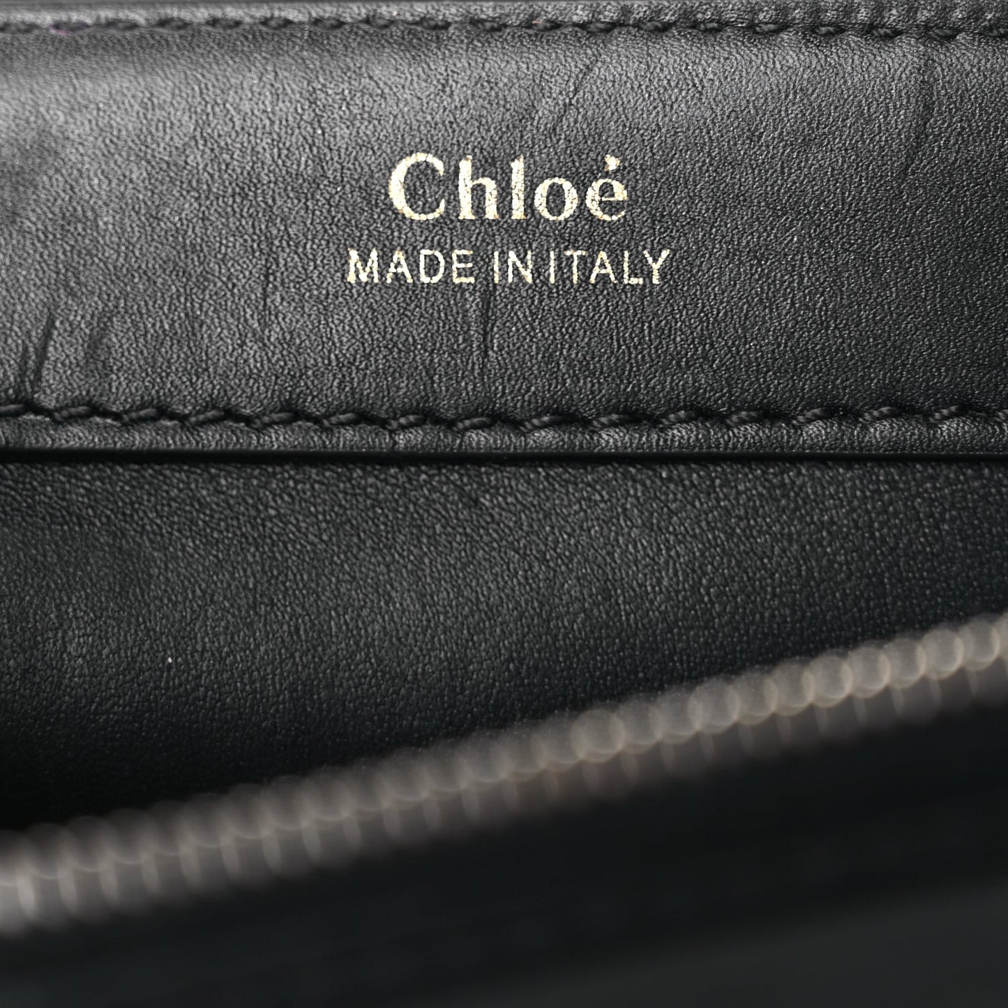 Chloe Calfskin Mini Edith Crossbody Black