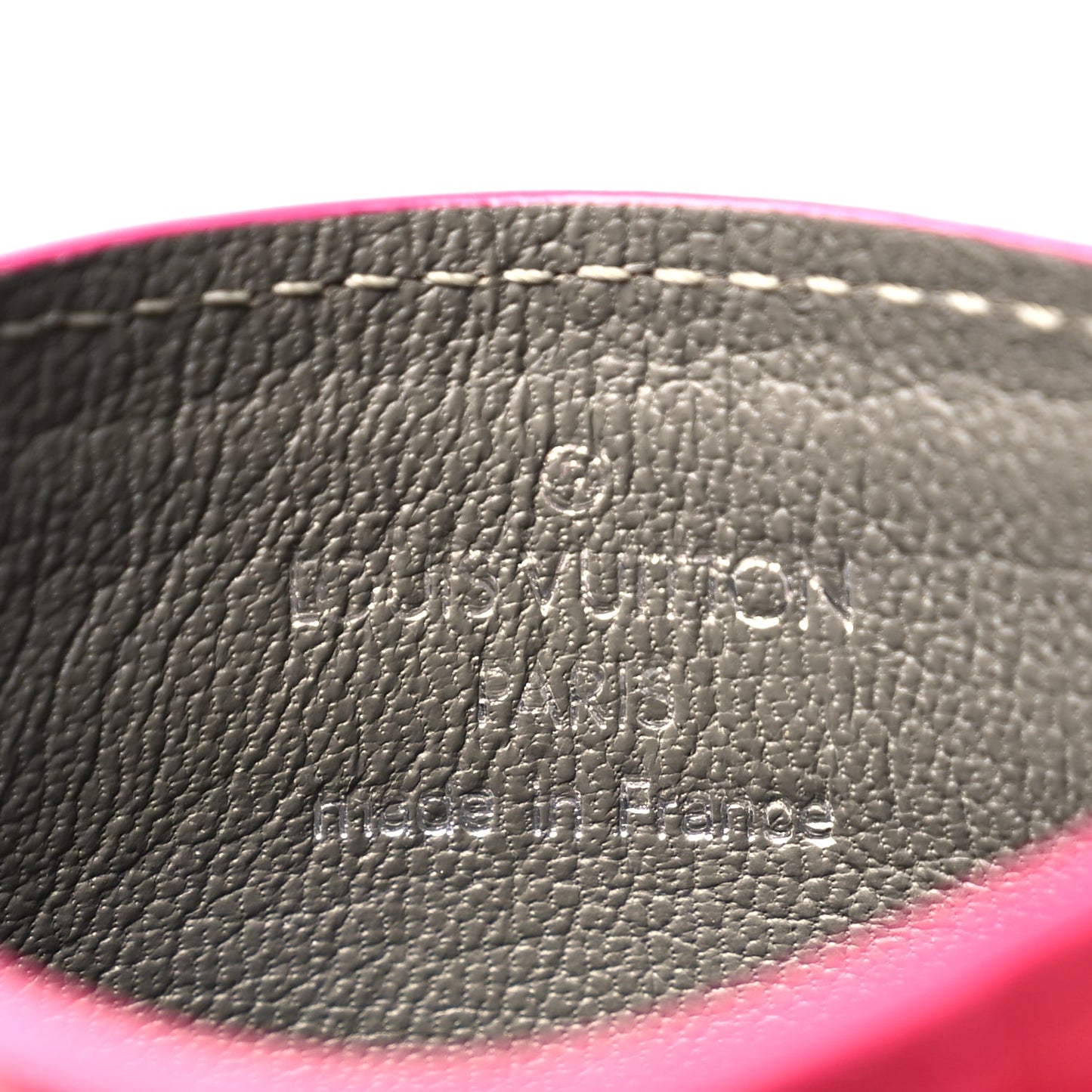 Louis Vuitton Crocodile Card Holder Fuchsia
