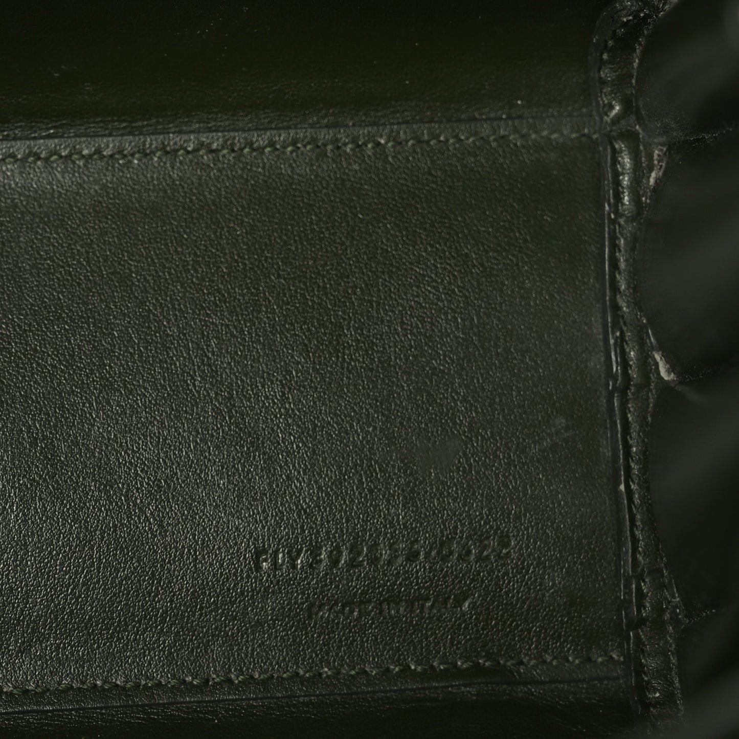 Saint Laurent Calfskin Nano Sac De Jour Green