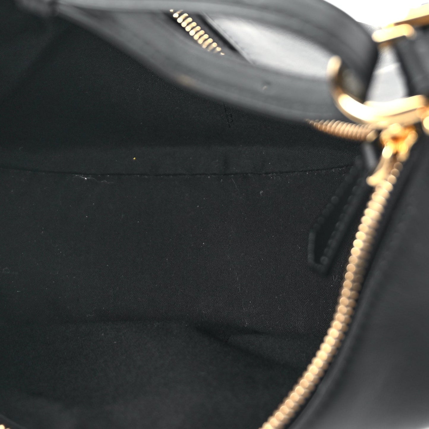 Fendi Vitello Grace Matte Medium Fendigraphy Hobo Bag Black