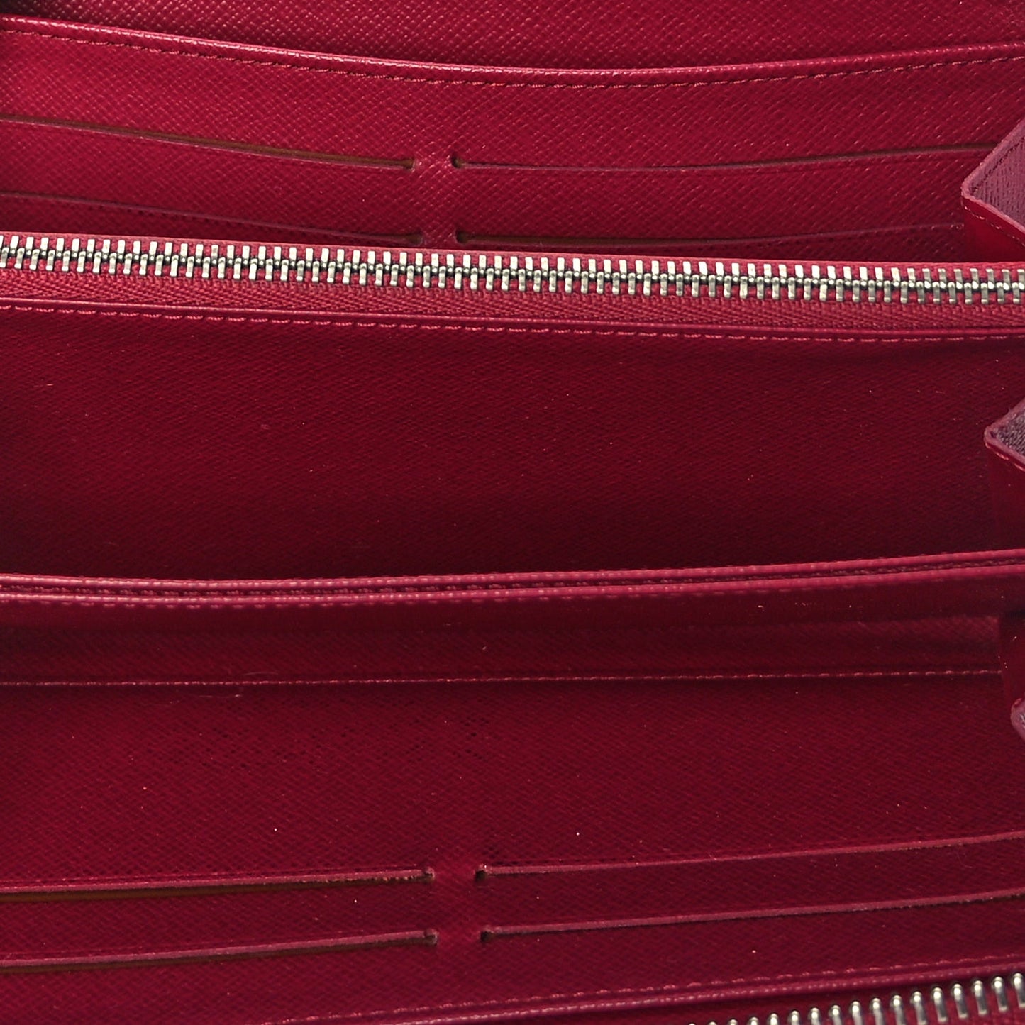 Louis Vuitton Epi Zippy Wallet Fuchsia