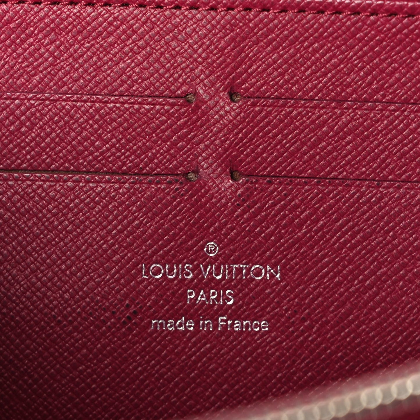Louis Vuitton Epi Zippy Wallet Fuchsia