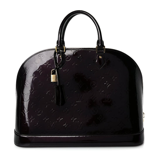 Louis Vuitton Vernis Alma GM Amarante