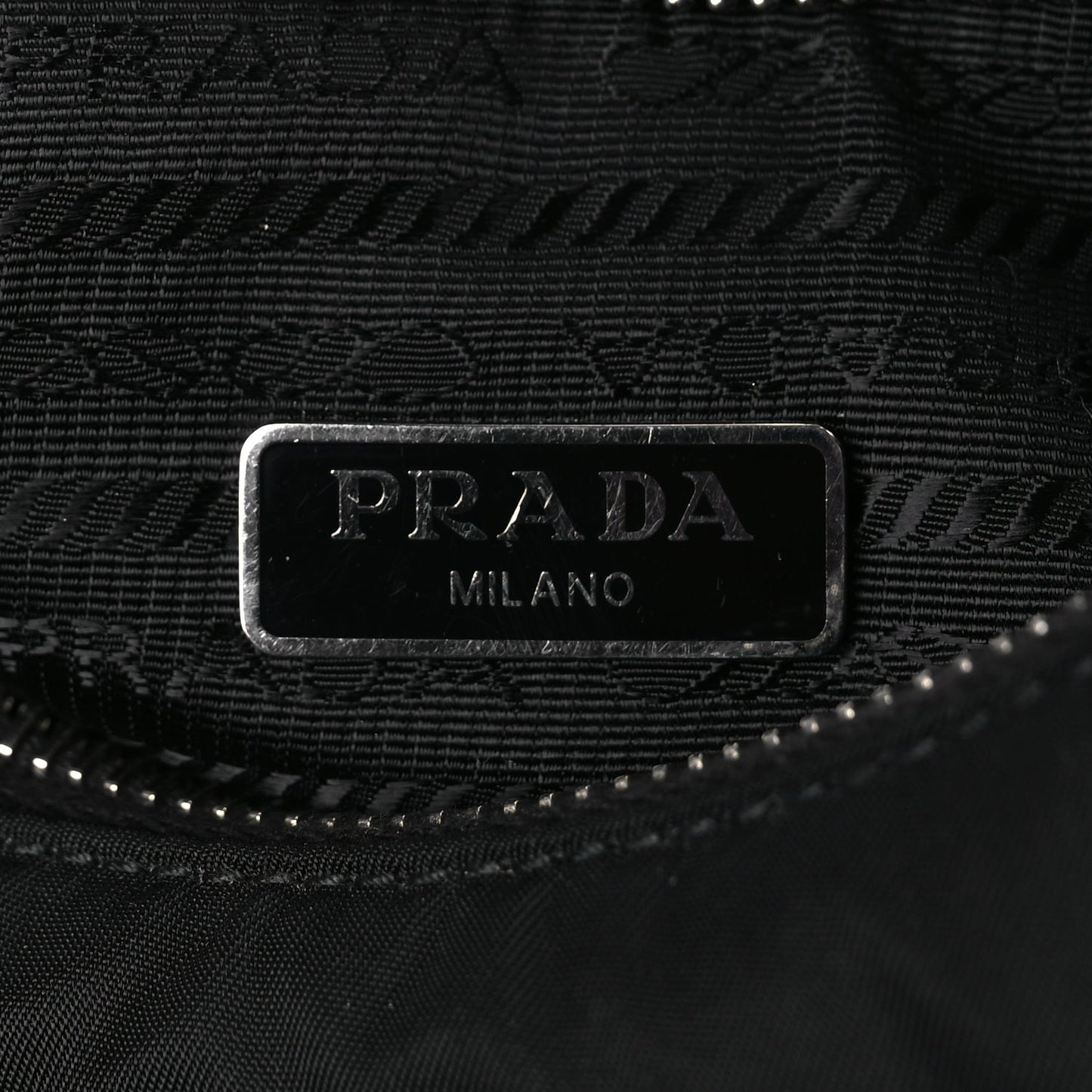 Prada Nylon Re-Edition 2005 Shoulder Bag Black