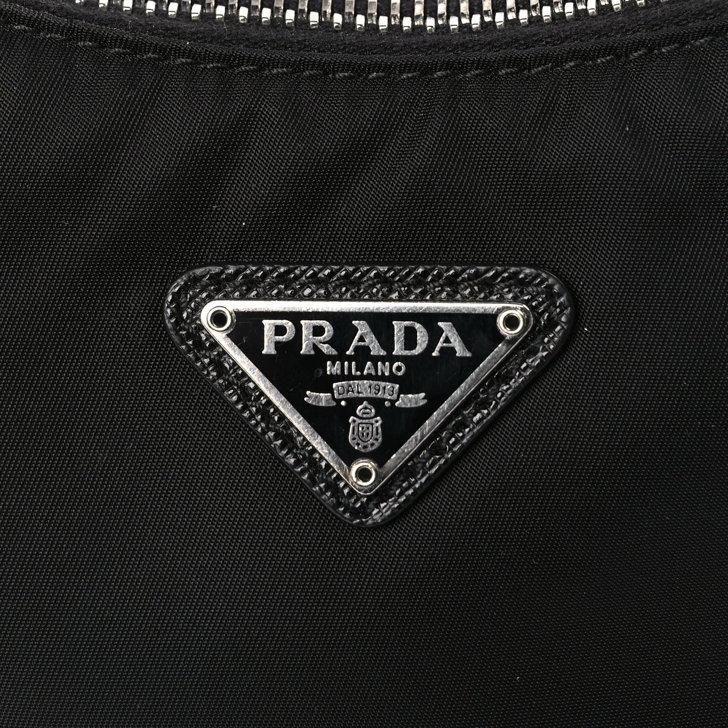 Prada Nylon Re-Edition 2005 Shoulder Bag Black