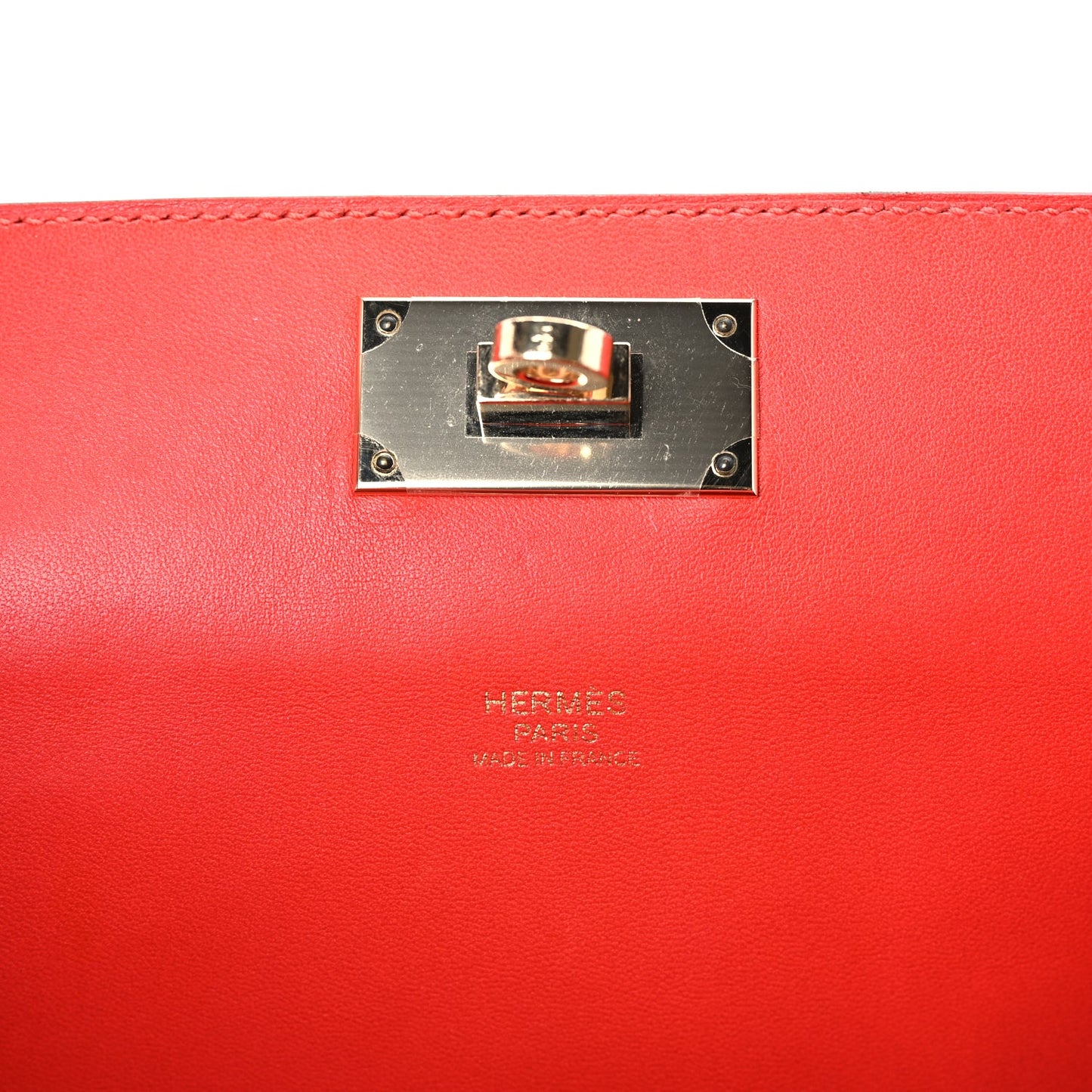 Hermes Evercolor Toolbox 20 Rouge Casaque