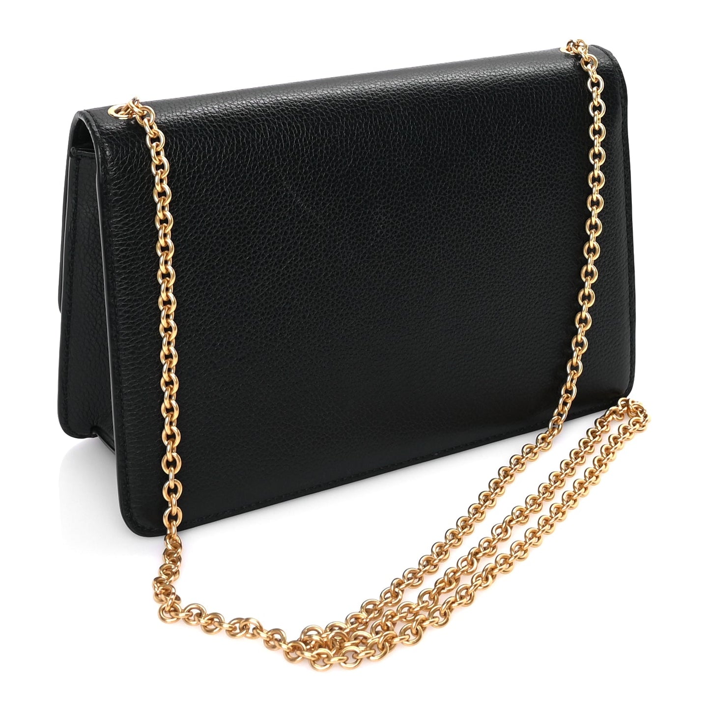 Mulberry Small Classic Grain Calfskin Medium Darley  Black