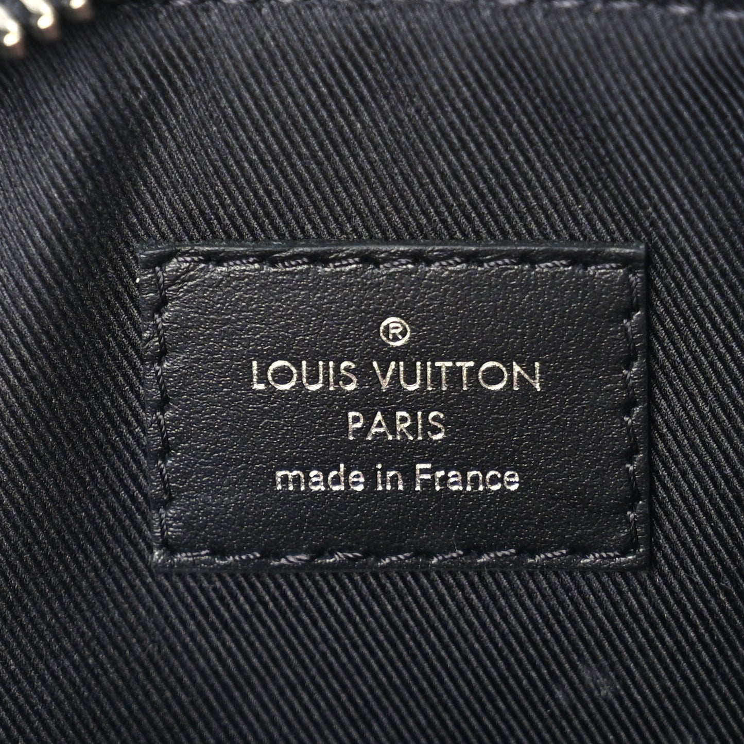 Louis Vuitton Reverse Monogram Eclipse Keepall XS Black