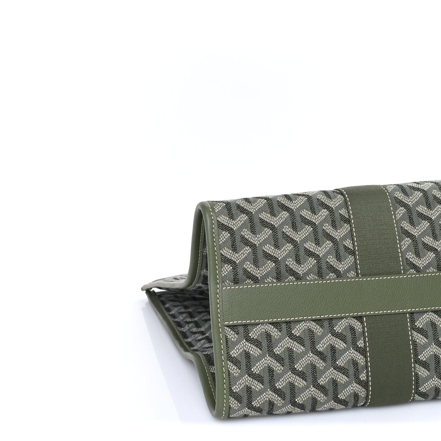 Goyard Jacquard Villette MM Tote  Khaki