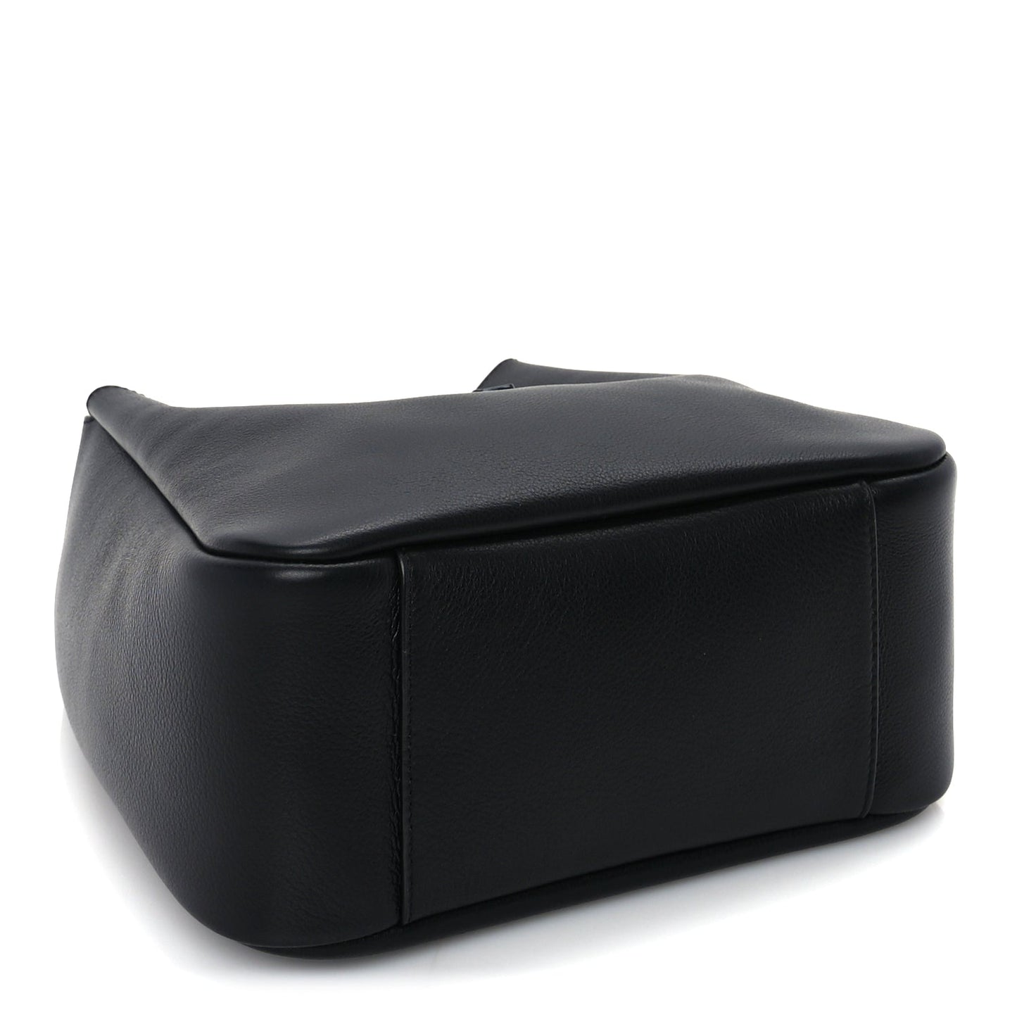 Saint Laurent Grained Calfskin Small Le 5 A 7 Supple Hobo Black